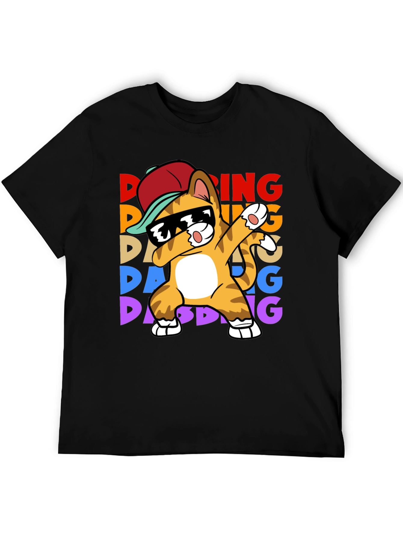Dabbing Cat T-Shirt - Fun & Unique Design