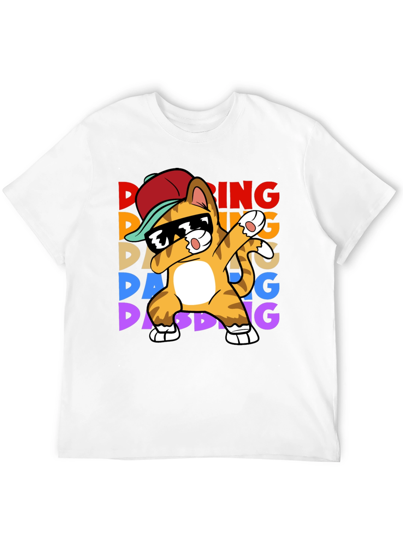 Dabbing Cat T-Shirt - Fun & Unique Design