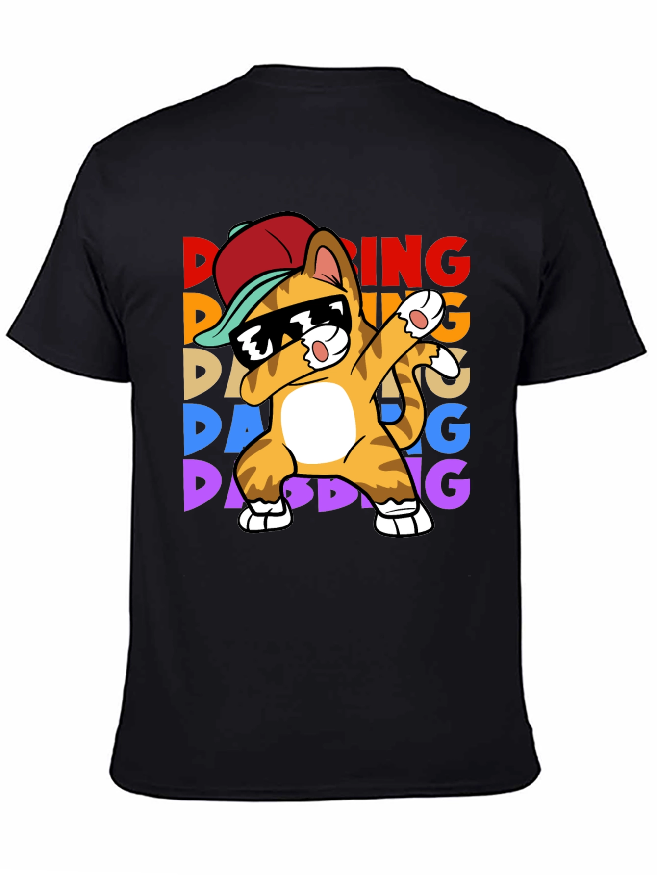 Dabbing Cat T-Shirt - Fun & Unique Design