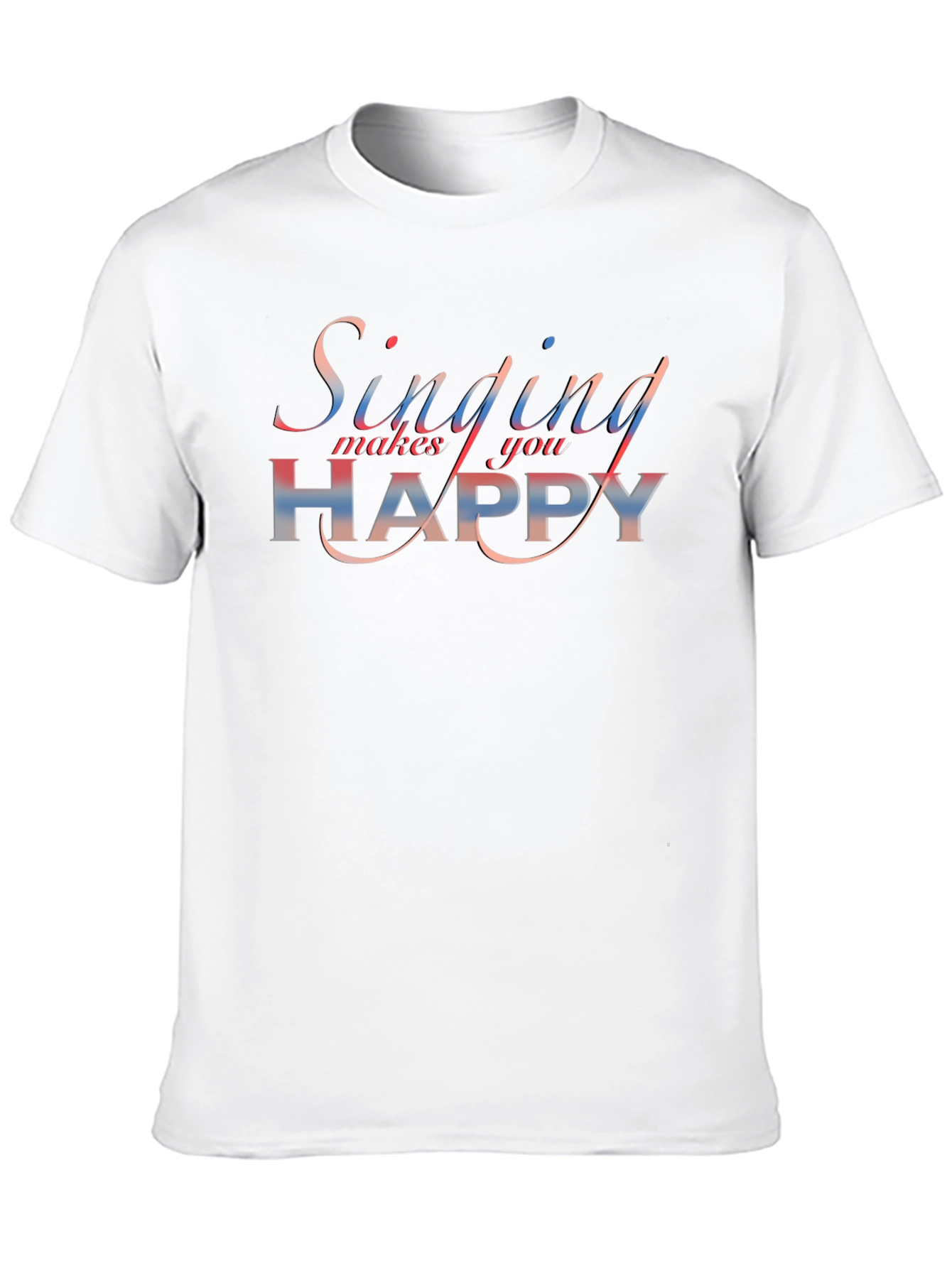 Singing Makes You Happy Graphic Tee