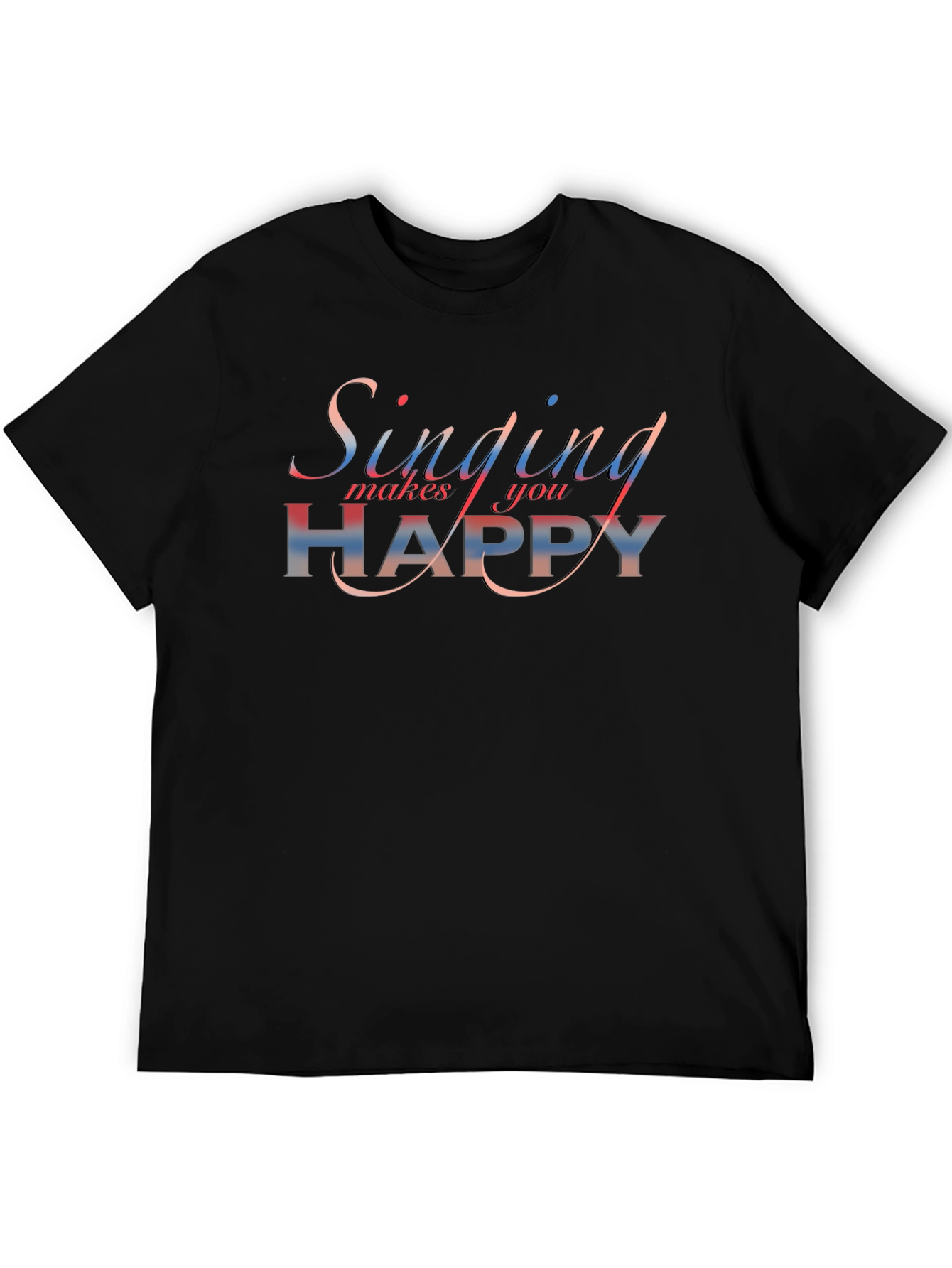 Singing Makes You Happy Graphic Tee
