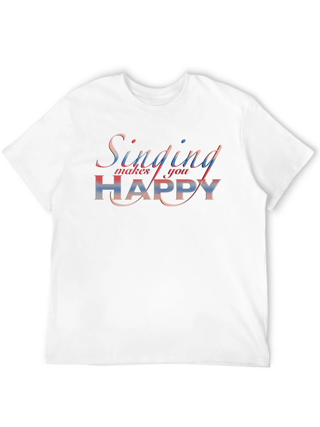 Singing Makes You Happy Graphic Tee