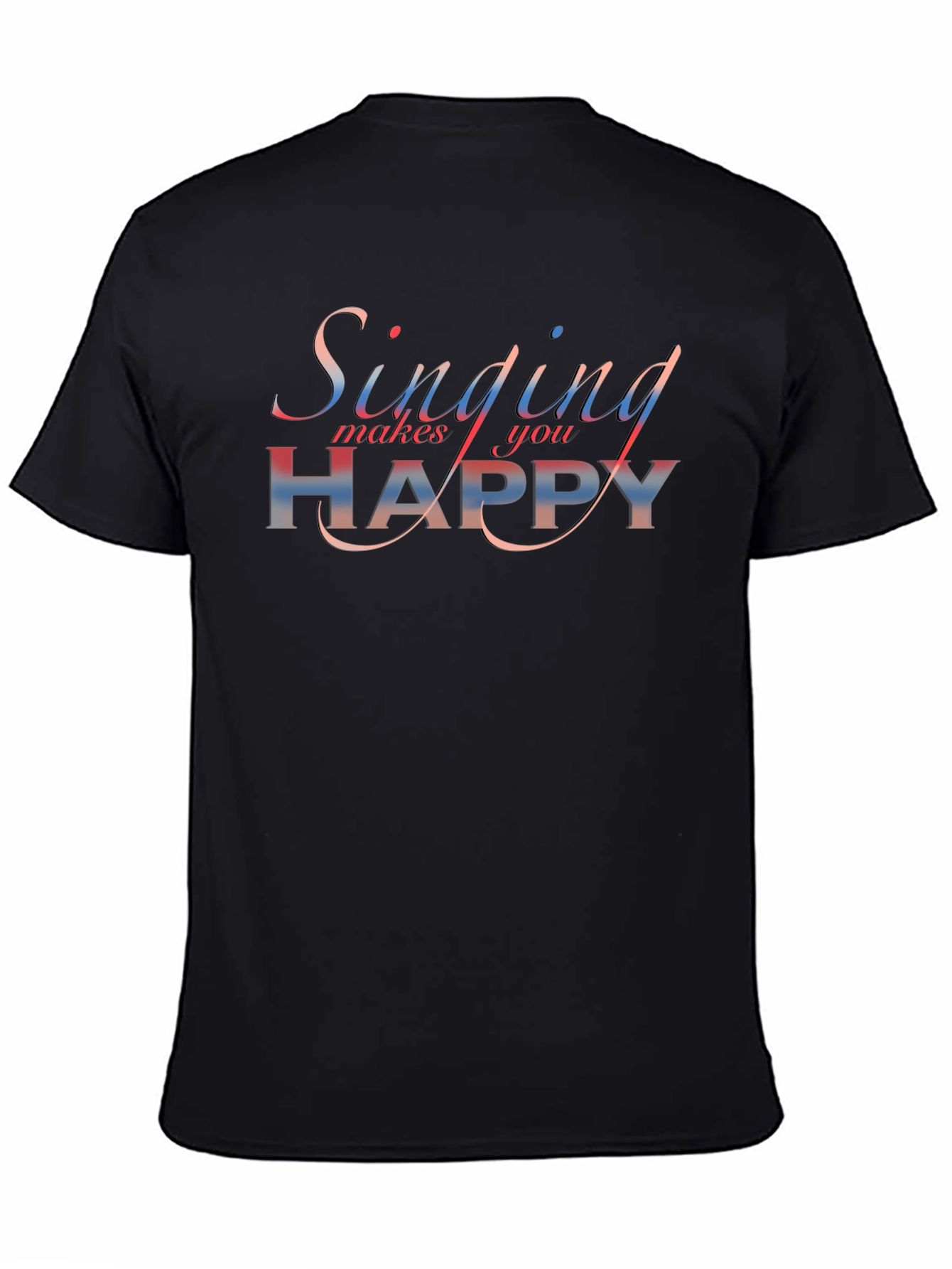 Singing Makes You Happy Graphic Tee