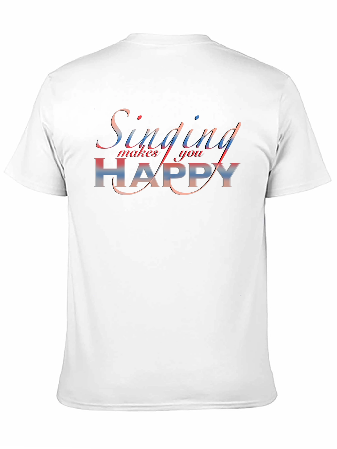 Singing Makes You Happy Graphic Tee