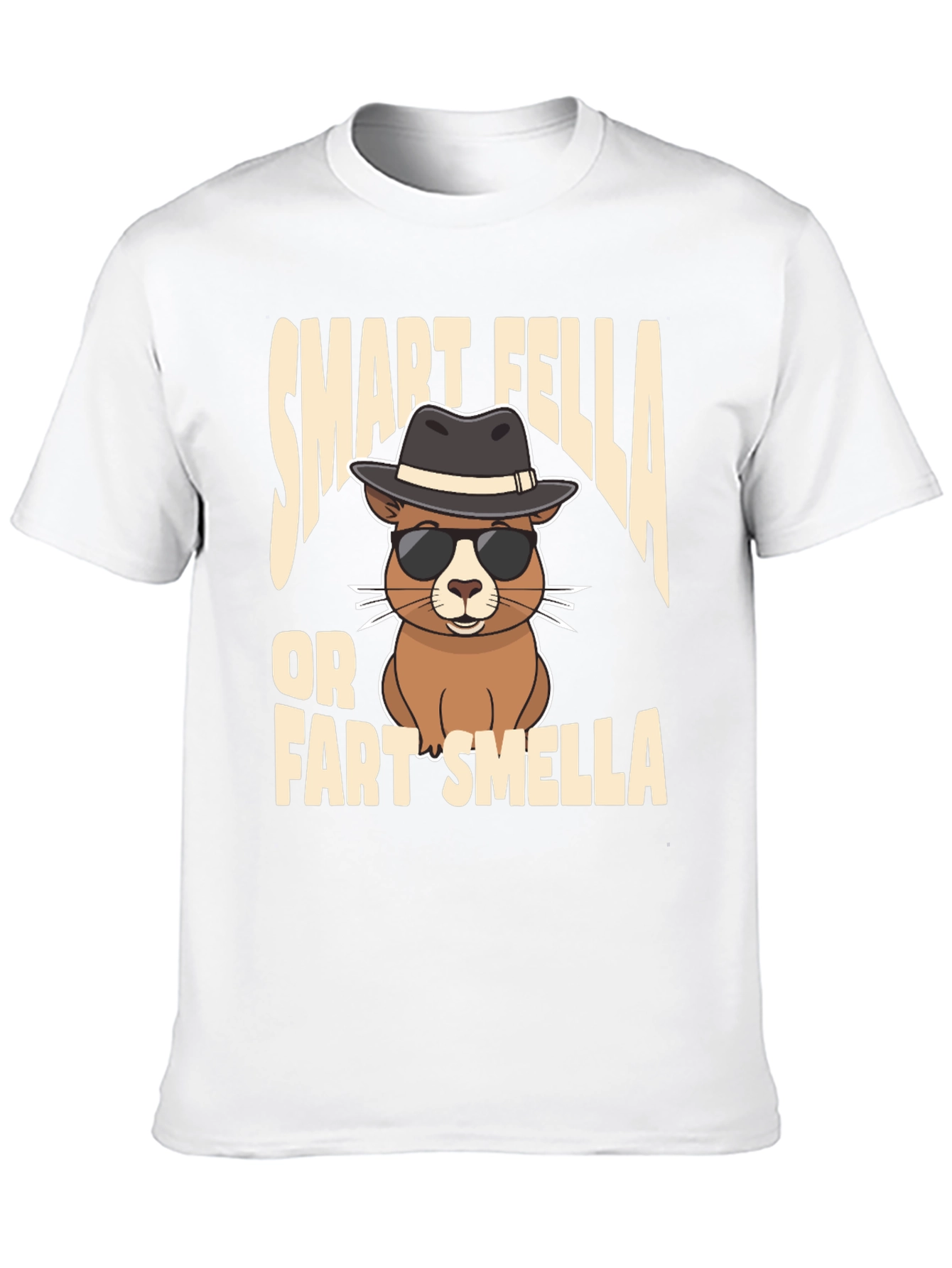 Smart Fella or Fart Smella T-Shirt