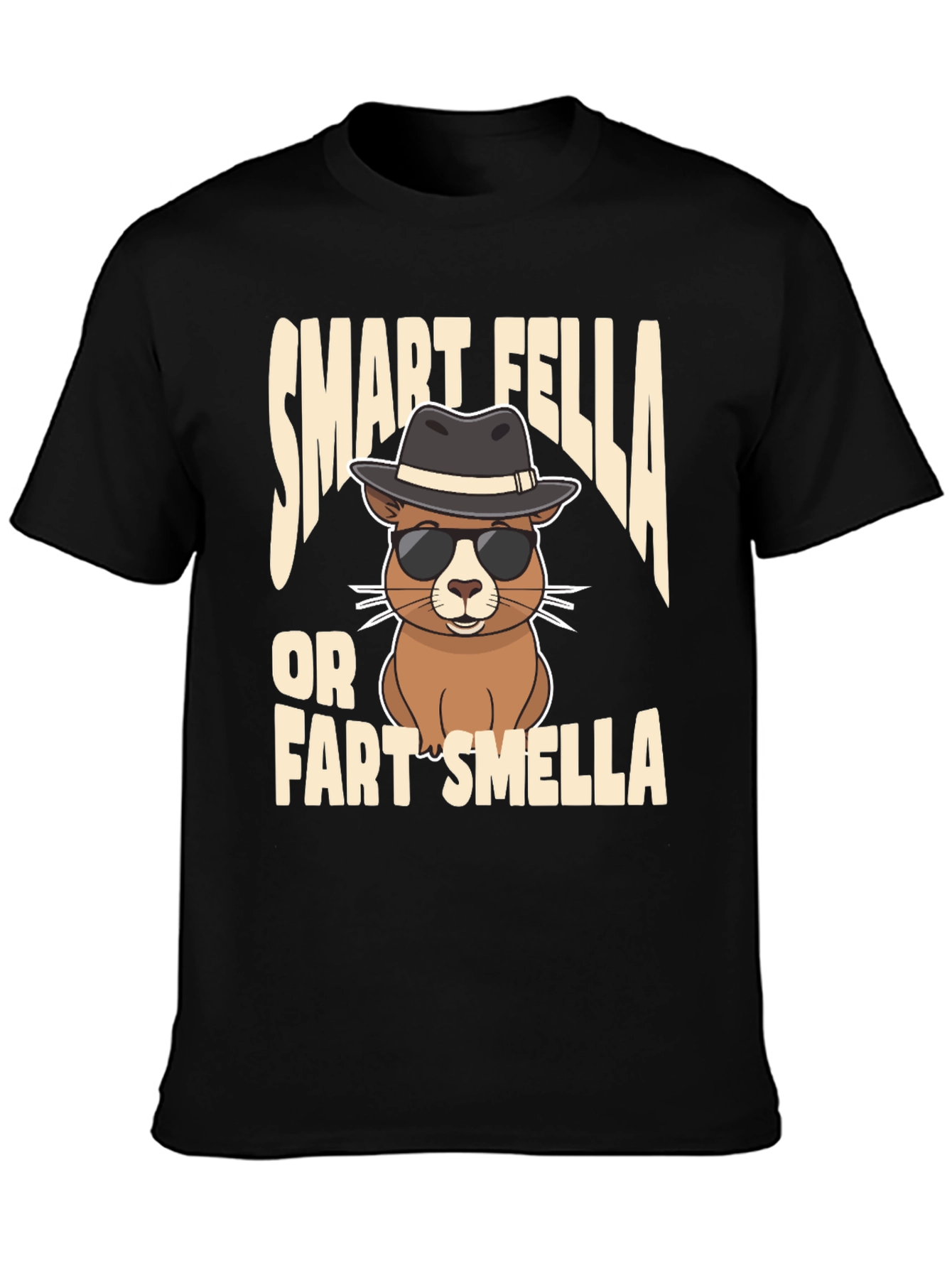 Smart Fella or Fart Smella T-Shirt