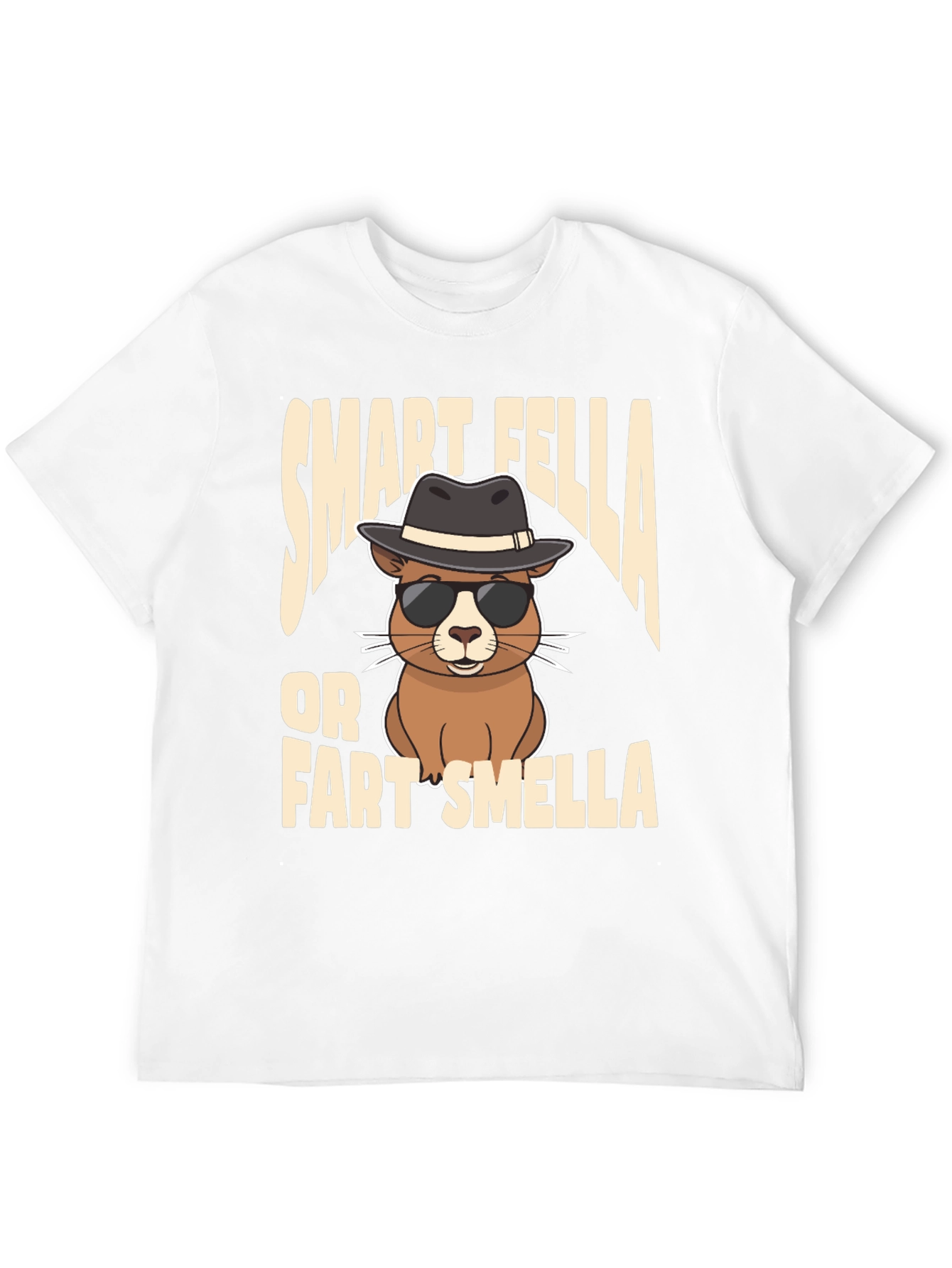 Smart Fella or Fart Smella T-Shirt
