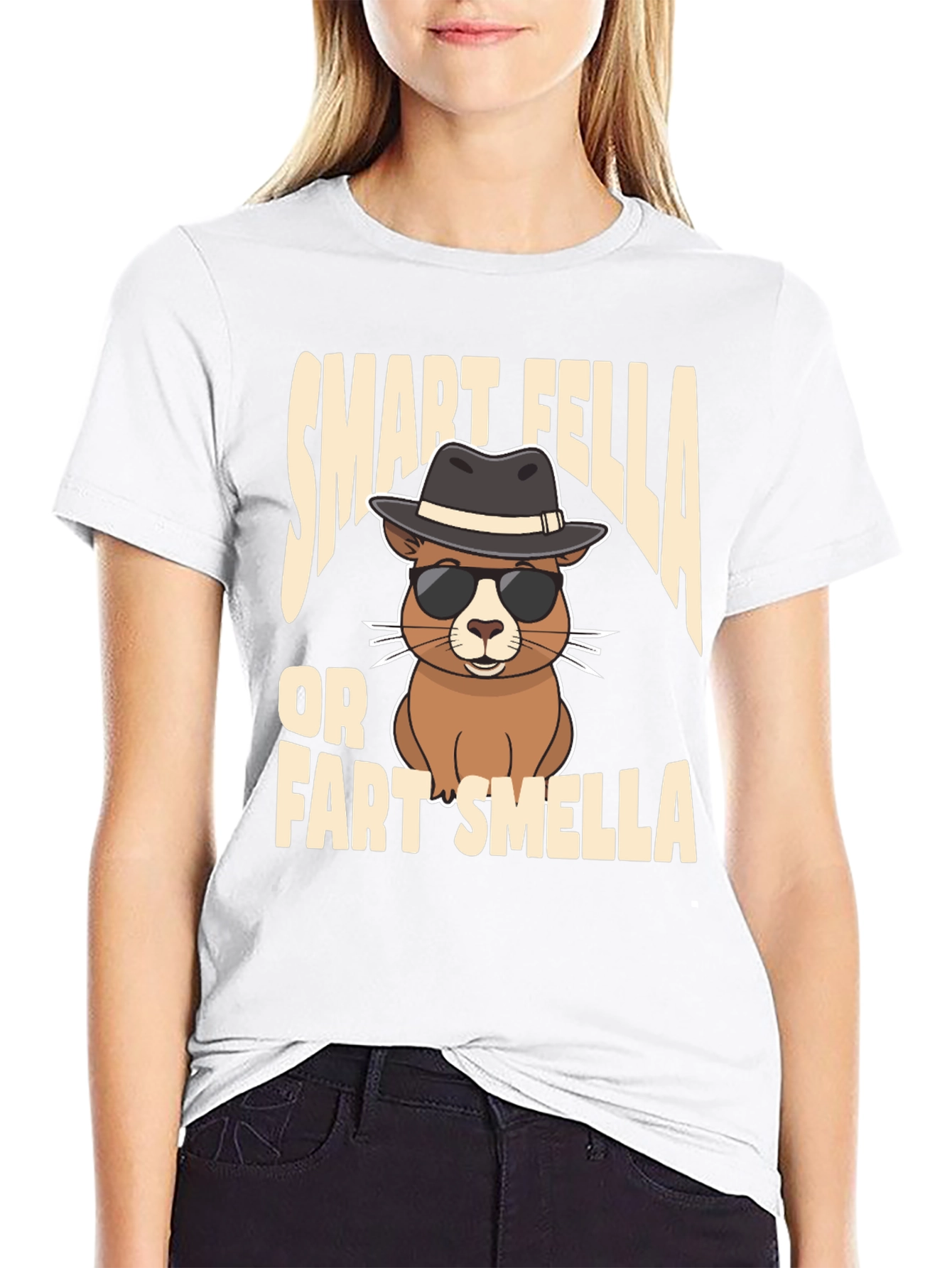Smart Fella or Fart Smella T-Shirt