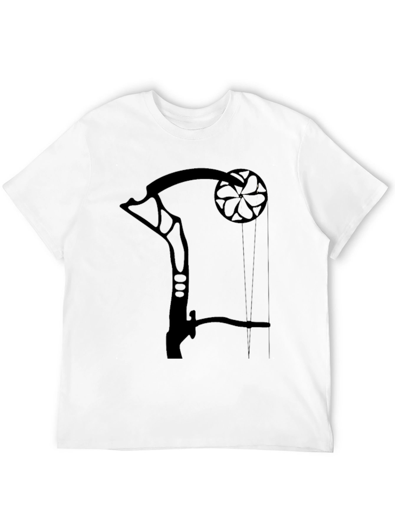 Unique Black Archery Bow T-Shirt