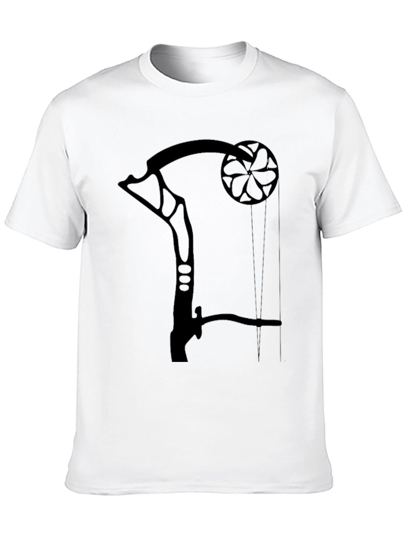 Unique Black Archery Bow T-Shirt