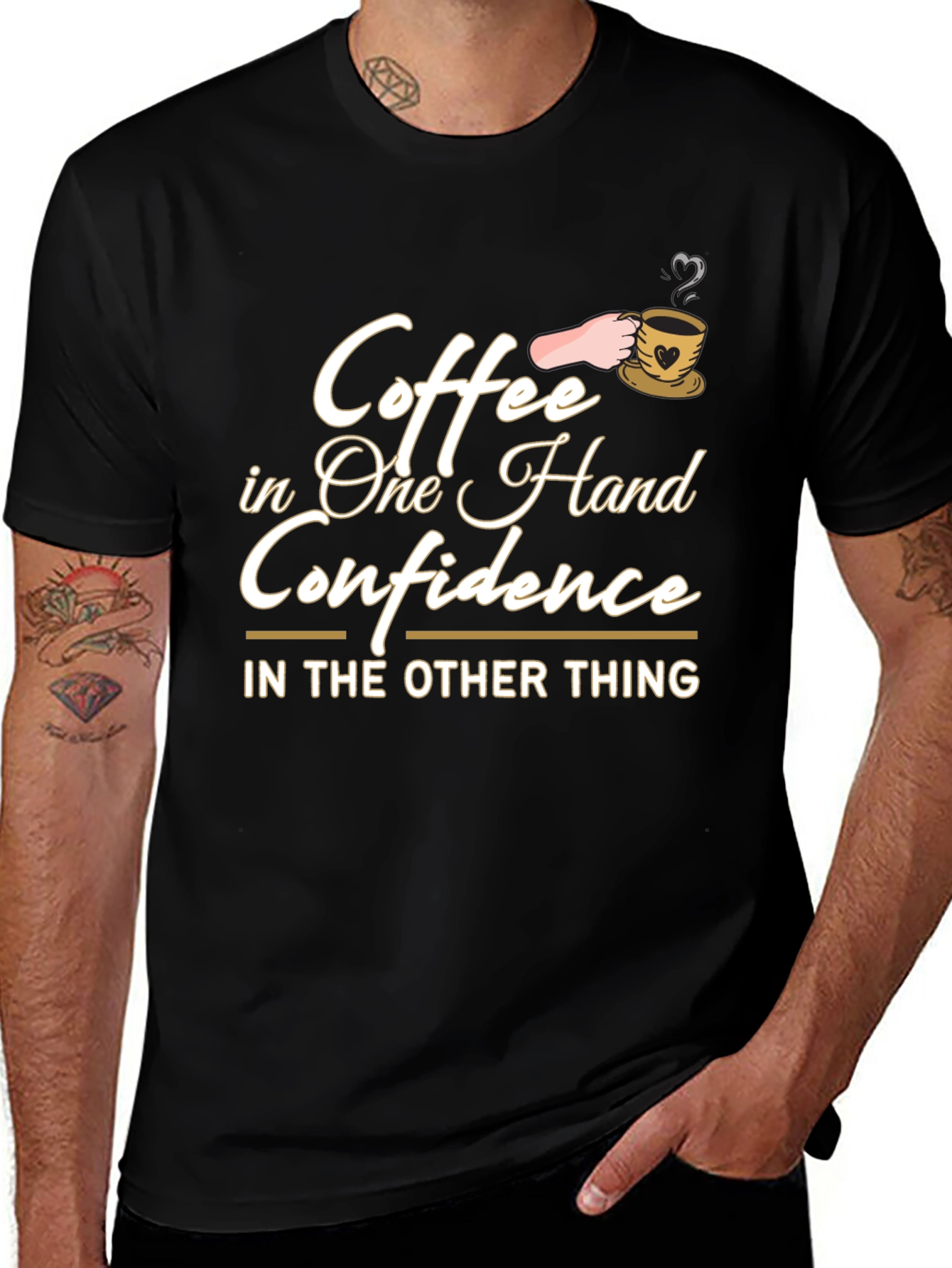 Coffee Confidence Graphic Tee