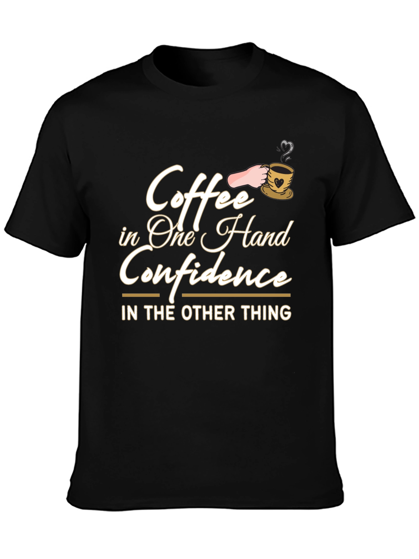 Coffee Confidence Graphic Tee
