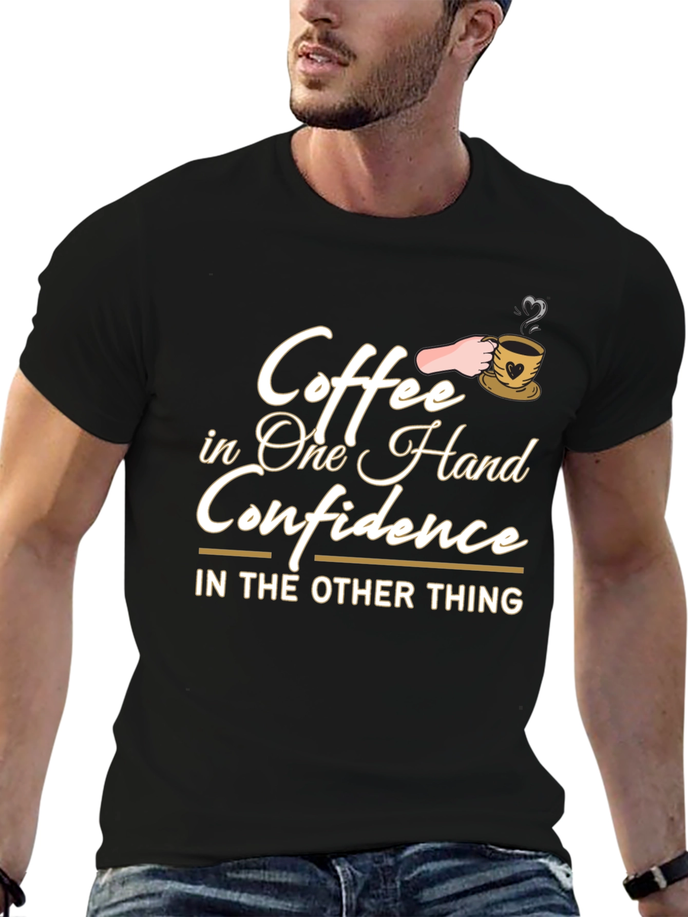 Coffee Confidence Graphic Tee