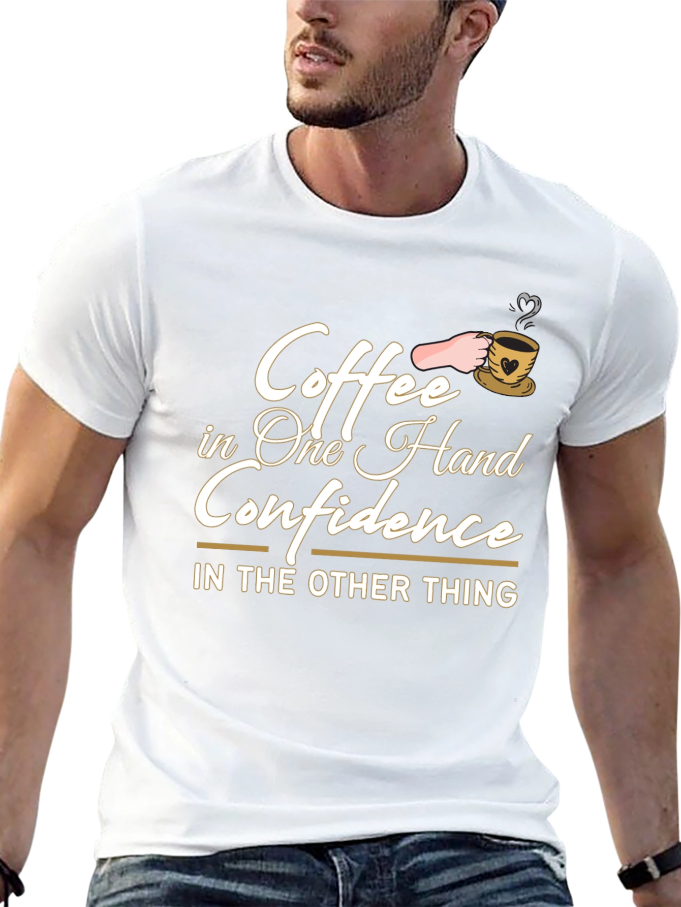 Coffee Confidence Graphic Tee