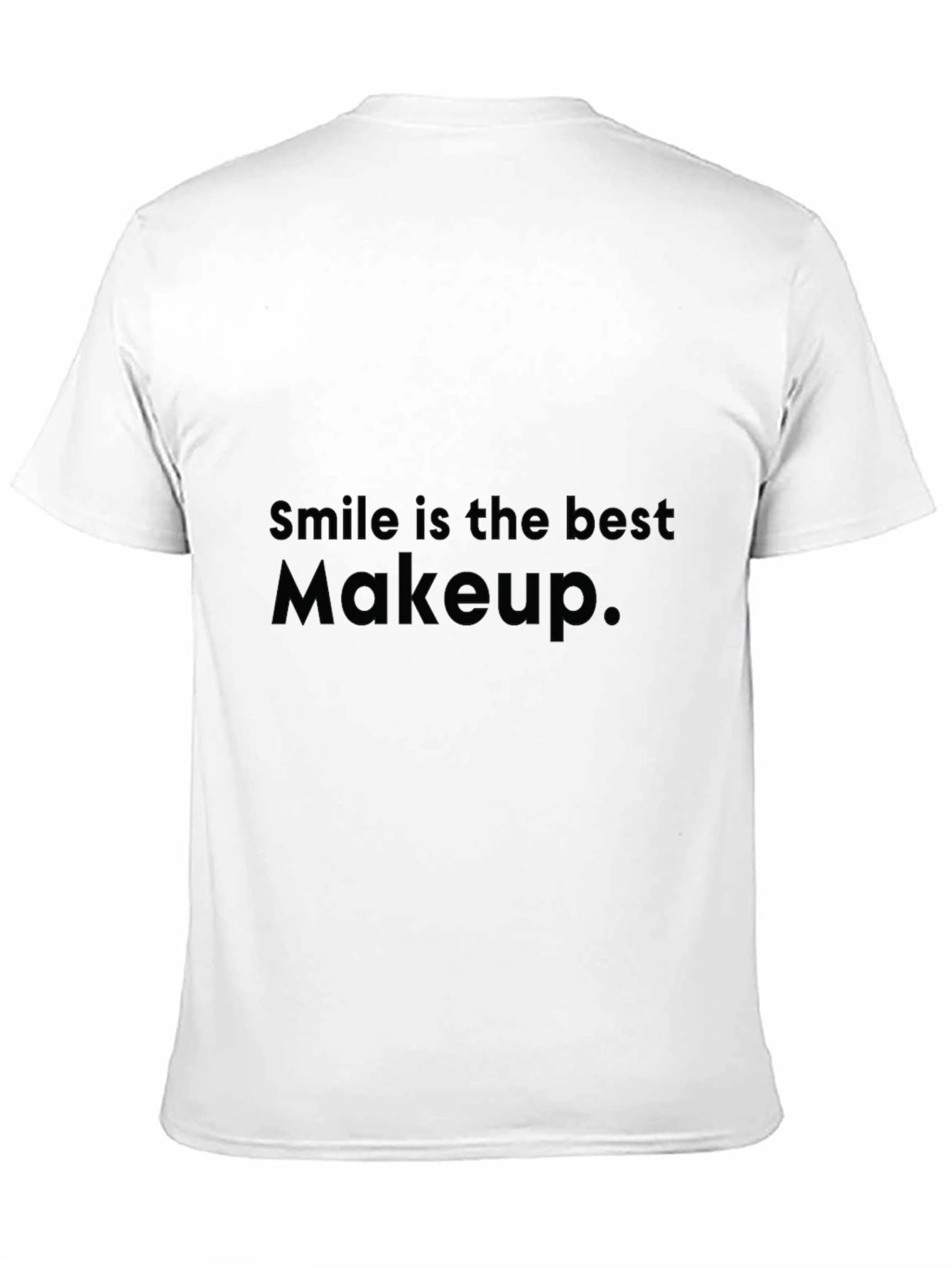 Smile is the Best Makeup Graphic Tee