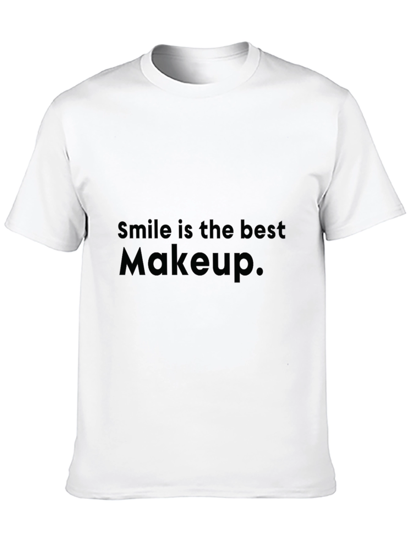 Smile is the Best Makeup Graphic Tee