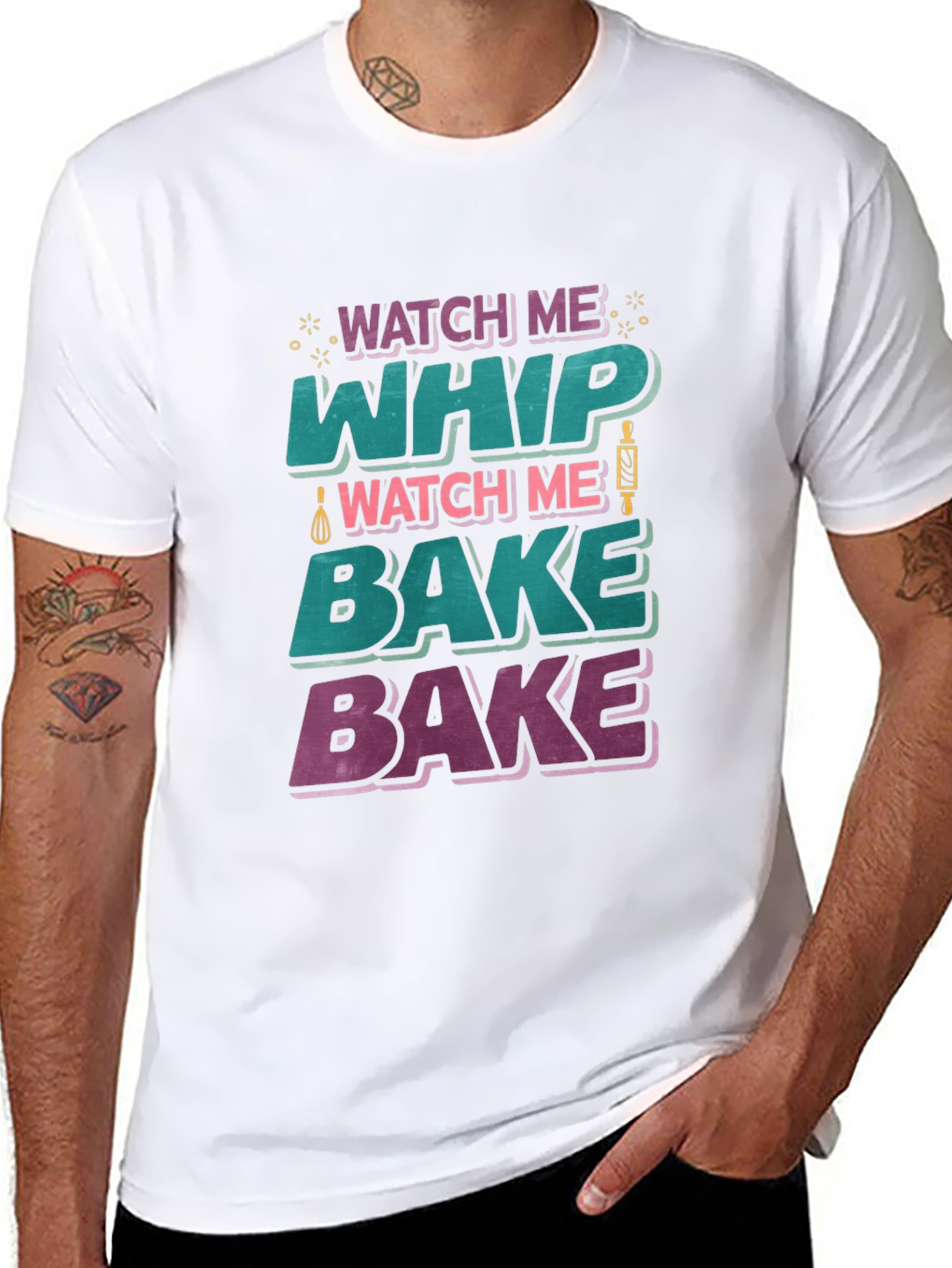 Watch Me Whip Bake T-Shirt