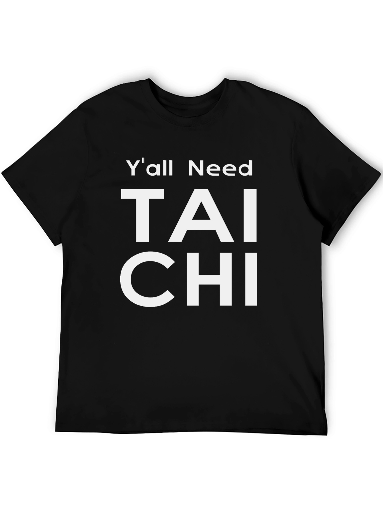 Yall Need Tai Chi Graphic Tee - Black