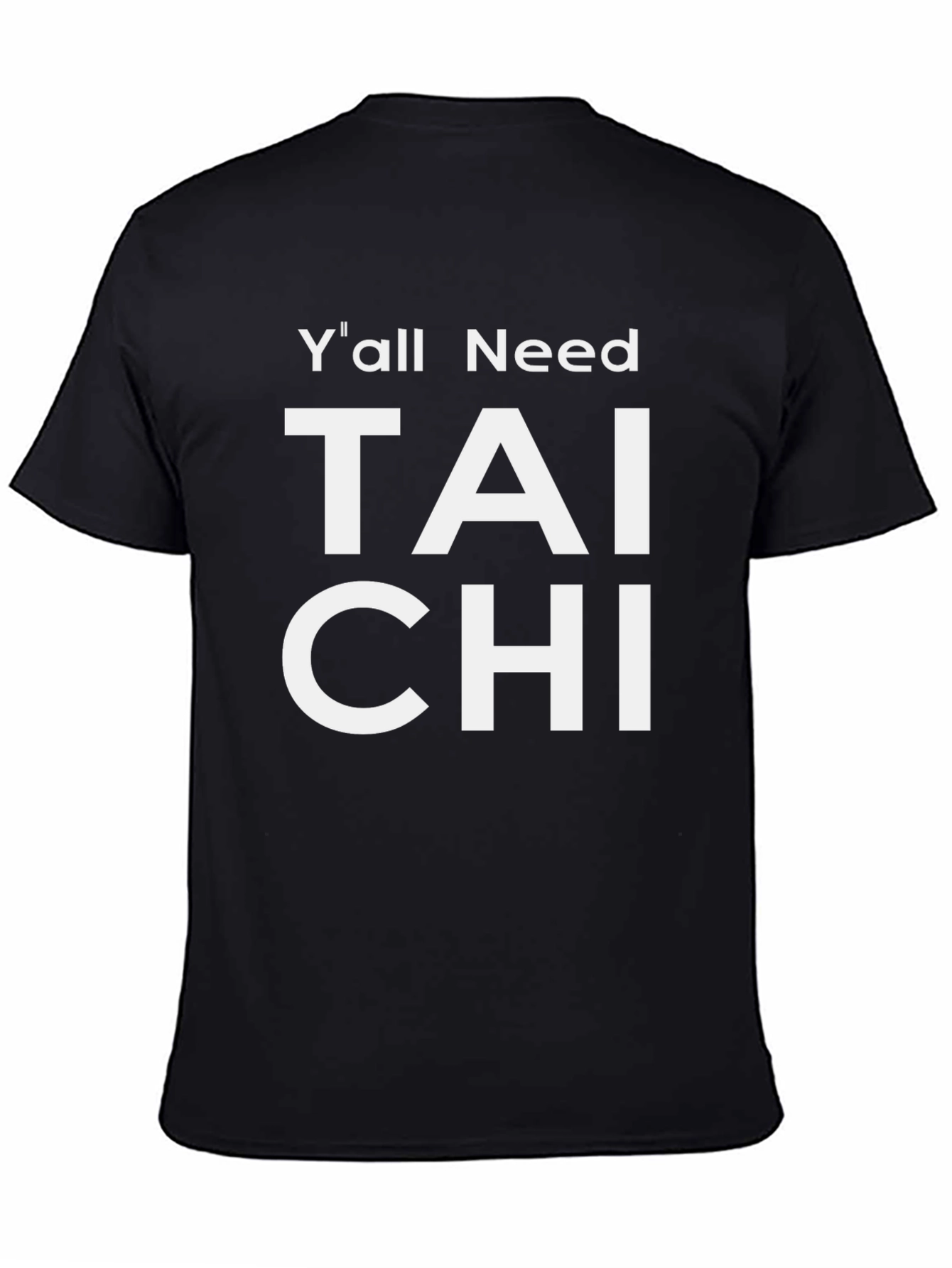Yall Need Tai Chi Graphic Tee - Black