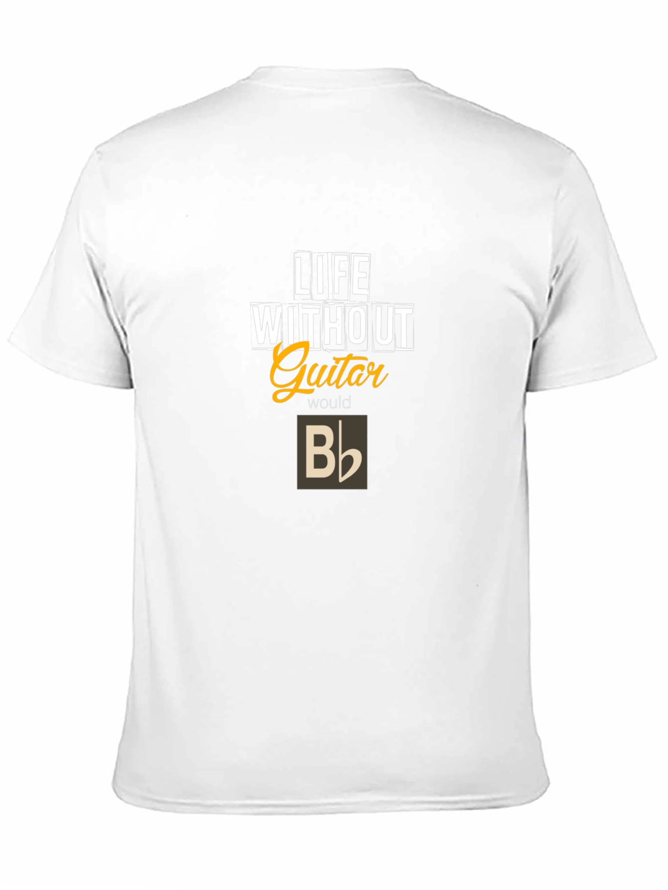 Life Without Guitar T-Shirt - Musician Apparel