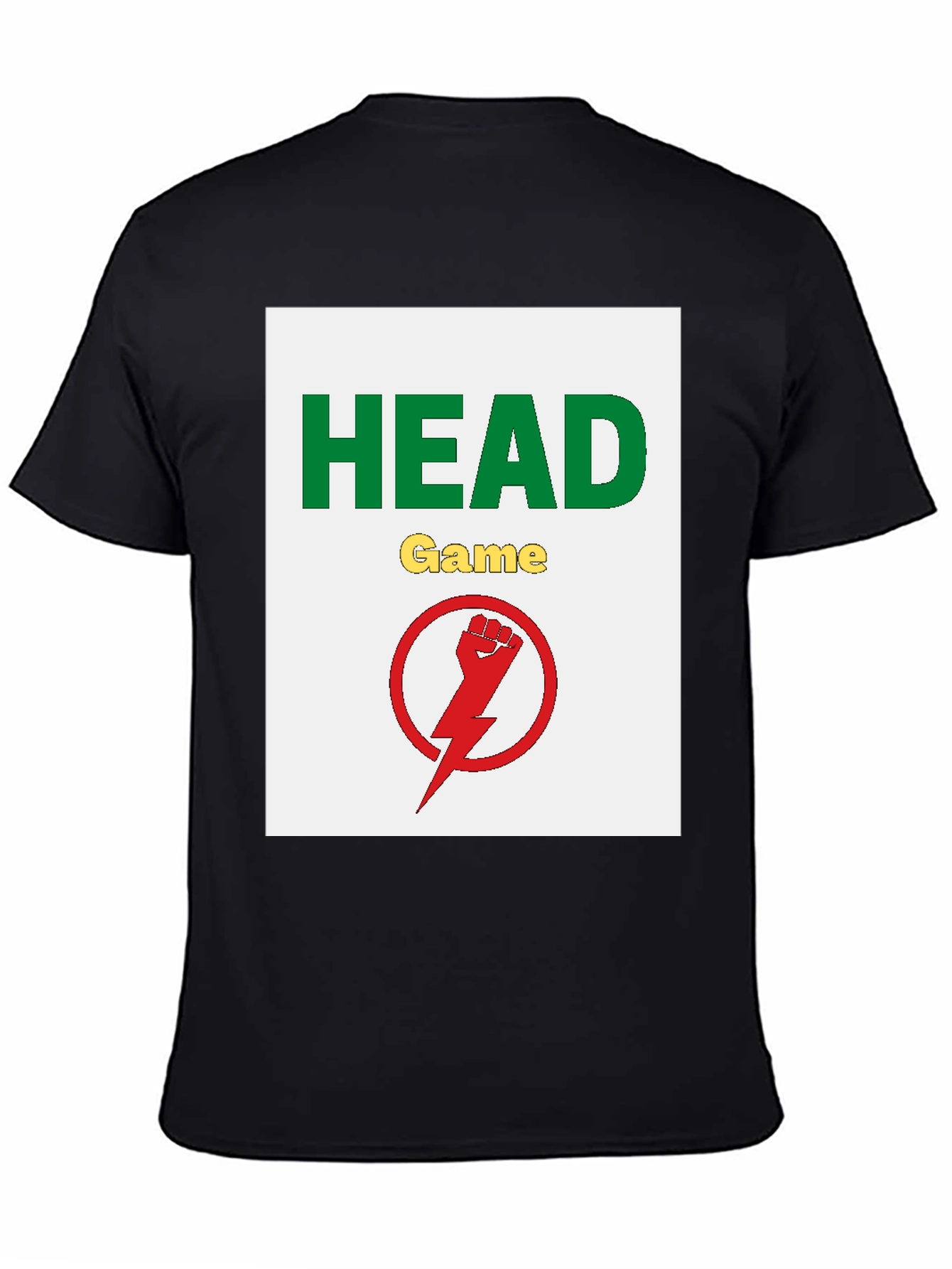 Head Game Graphic Tee - Black
