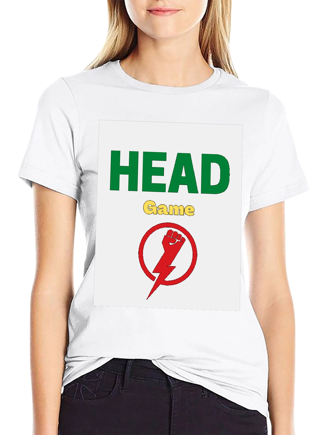 Head Game Graphic Tee - Black
