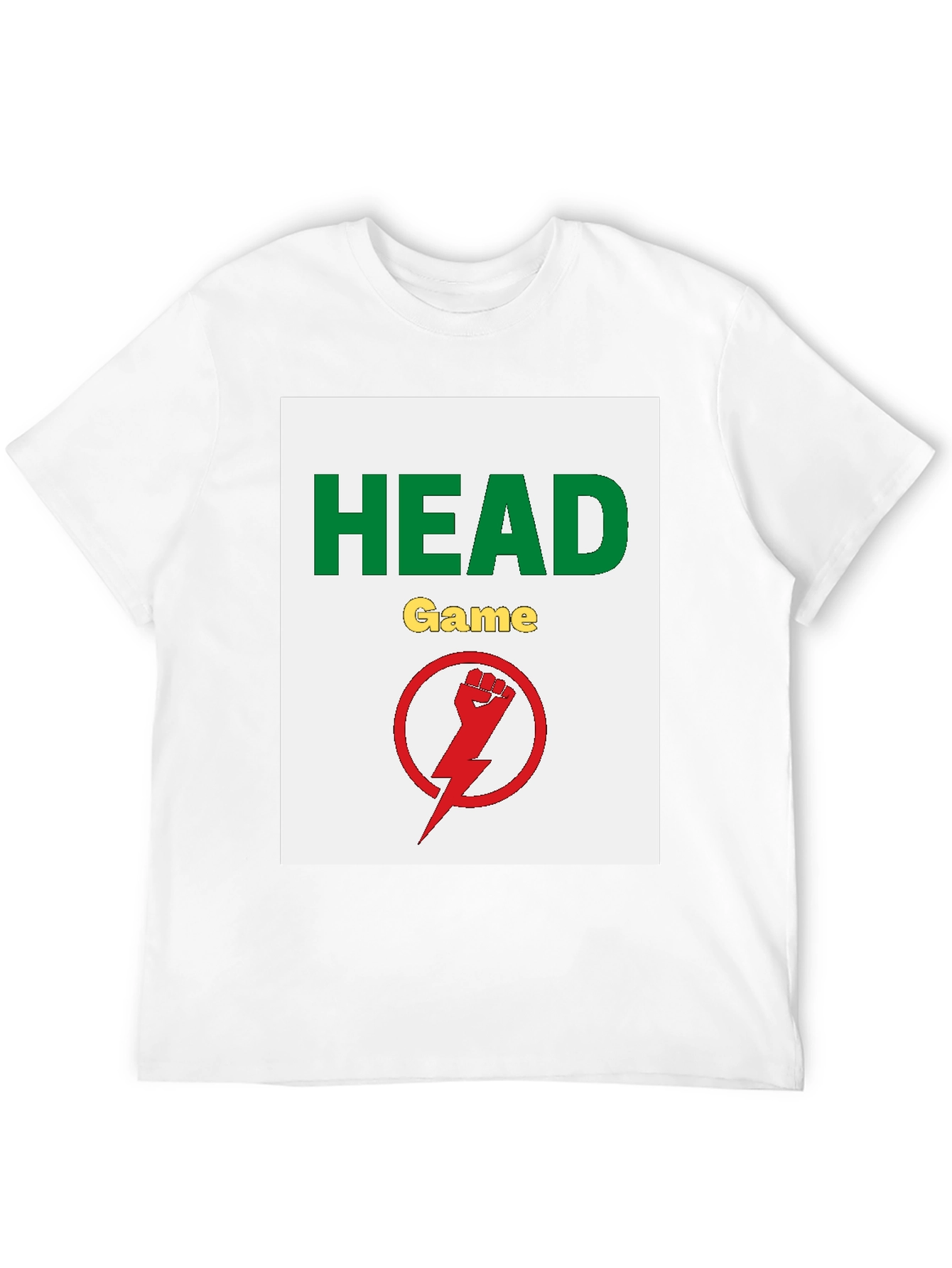 Head Game Graphic Tee - Black