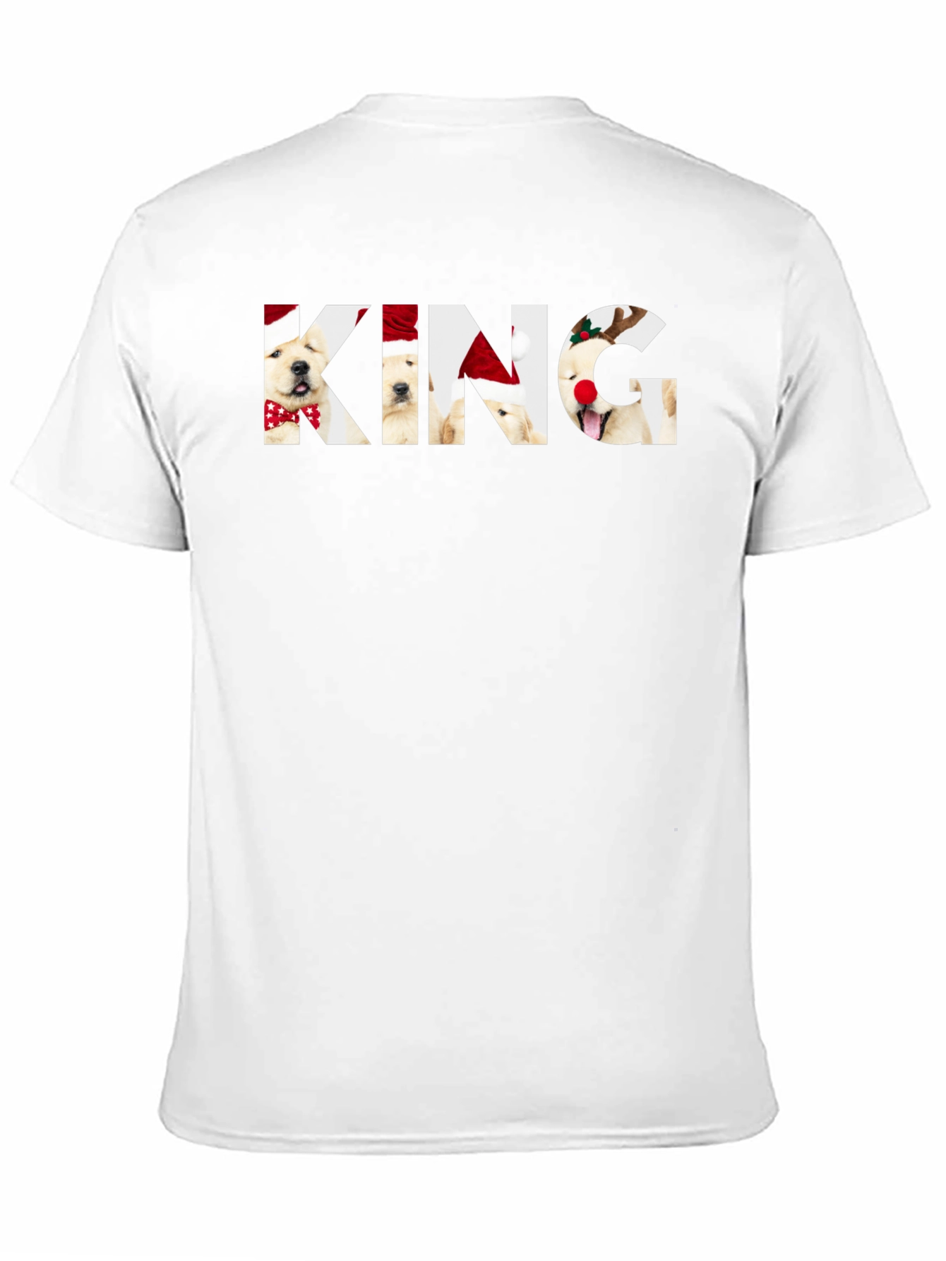 King Dog Christmas T-Shirt