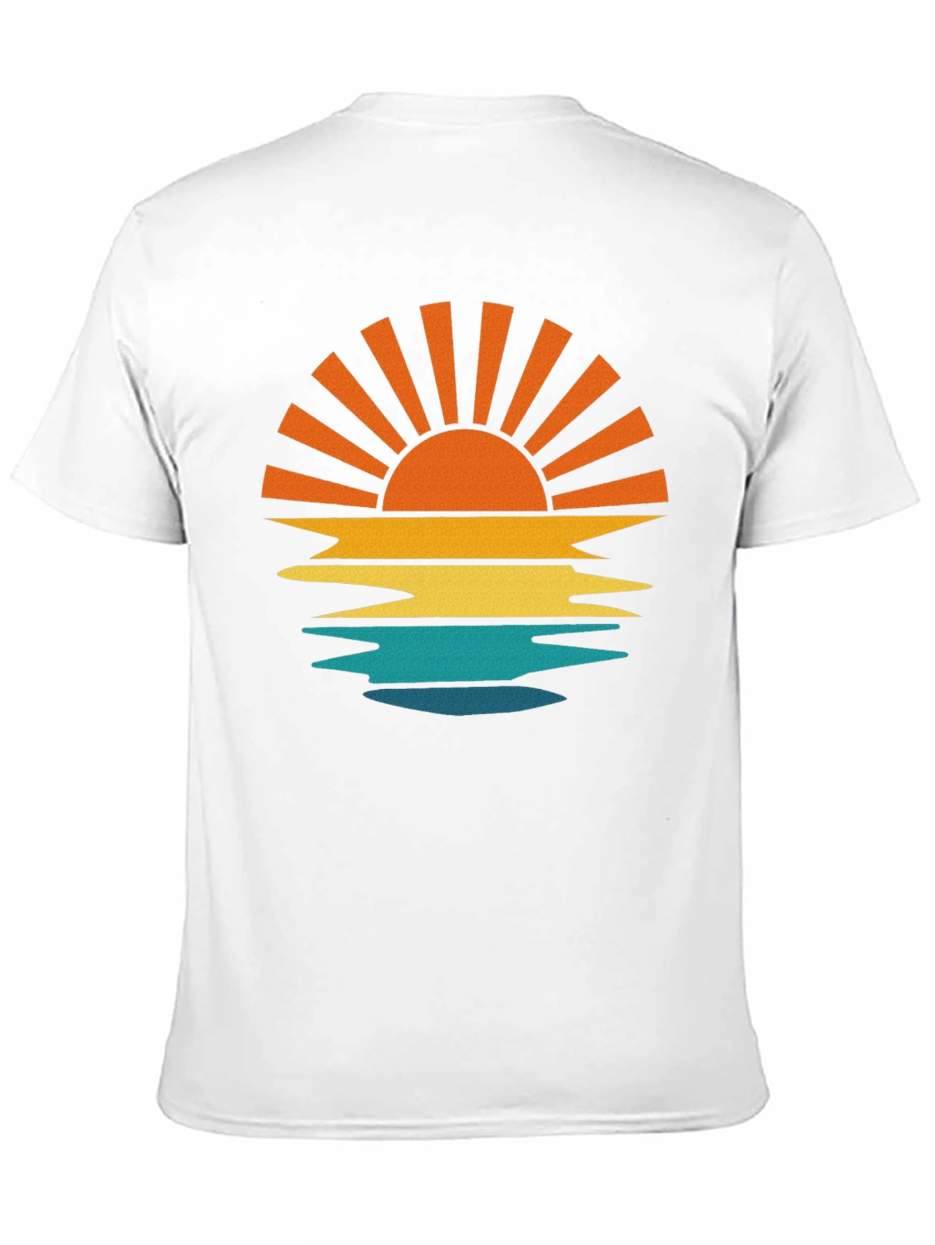 Sunset Graphic T-Shirt Retro Style