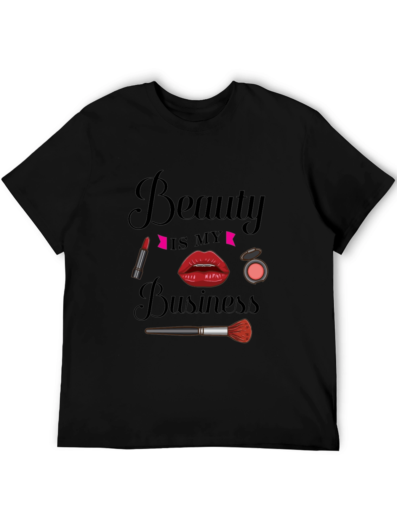 Beauty Is My Business Black T-Shirt
