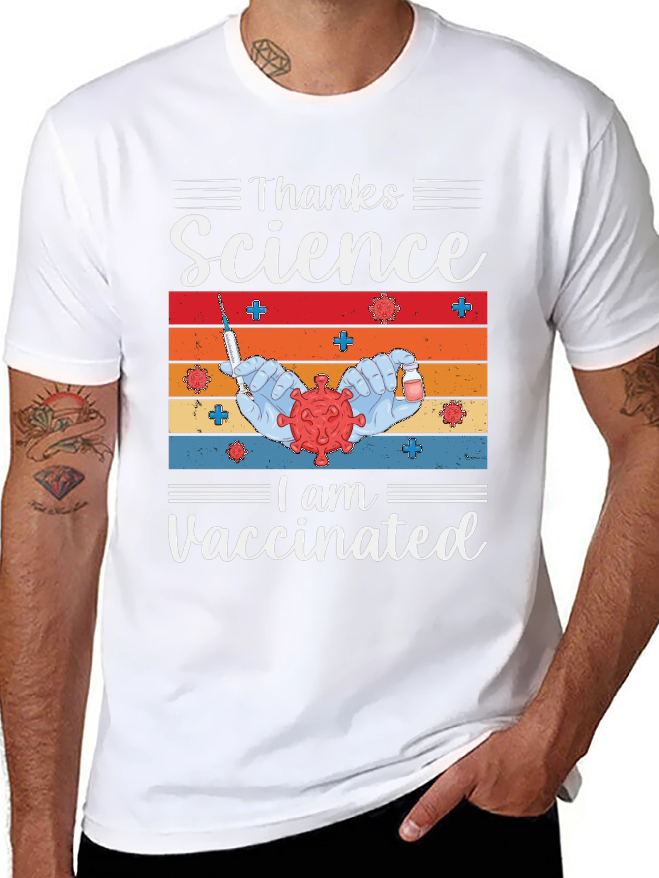 Thanks Science I am Vaccinated T-Shirt