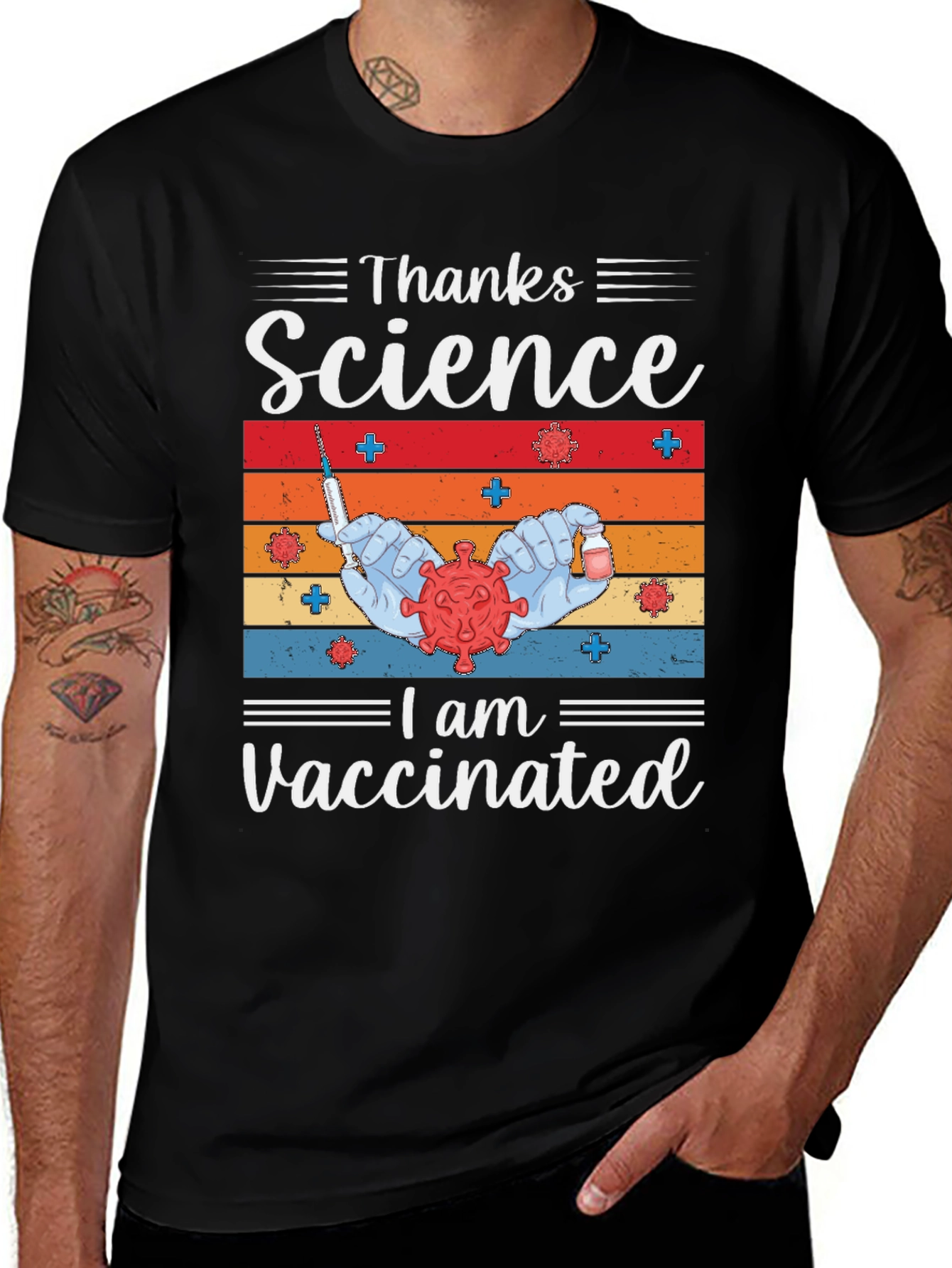 Thanks Science I am Vaccinated T-Shirt