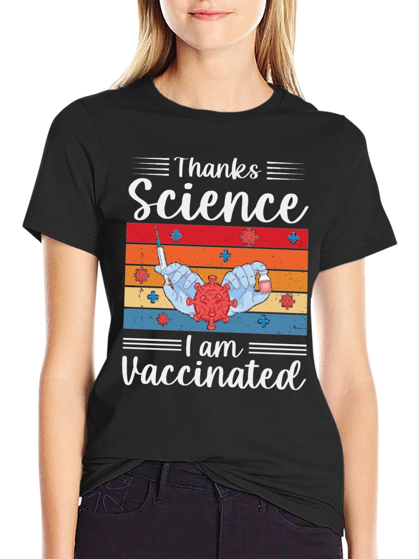 Thanks Science I am Vaccinated T-Shirt