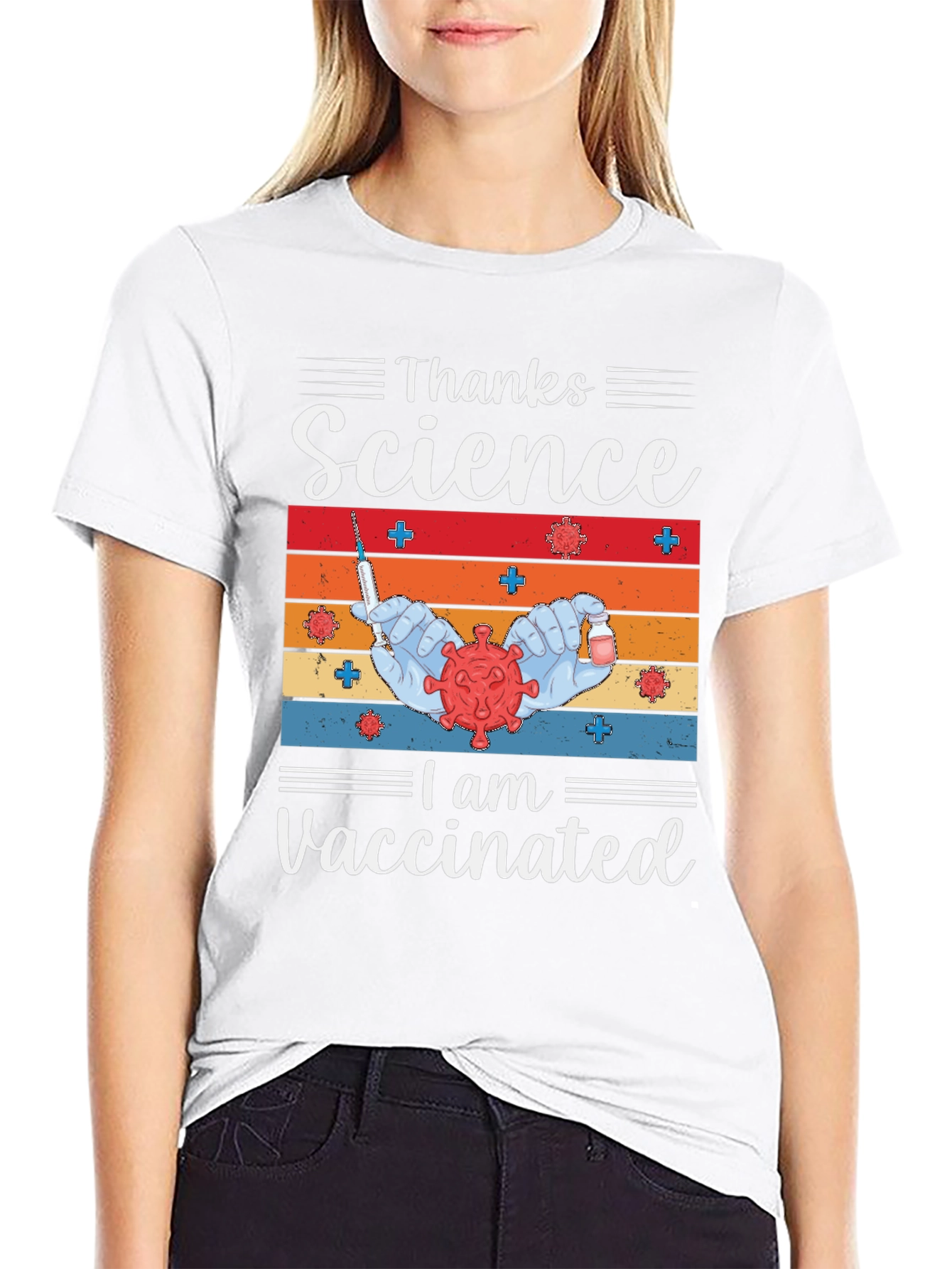 Thanks Science I am Vaccinated T-Shirt