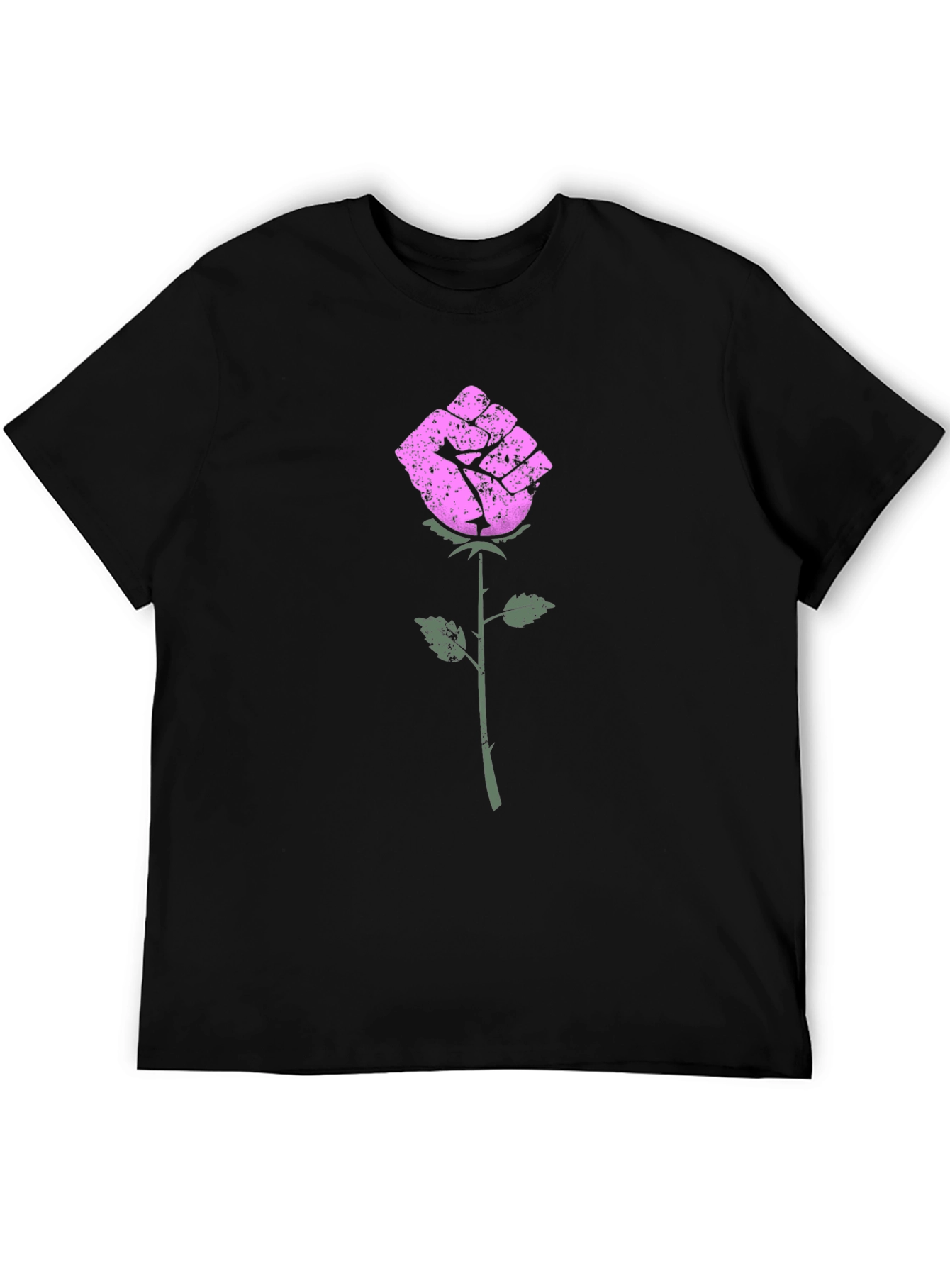 Rose Fist Tee - Power in Bloom