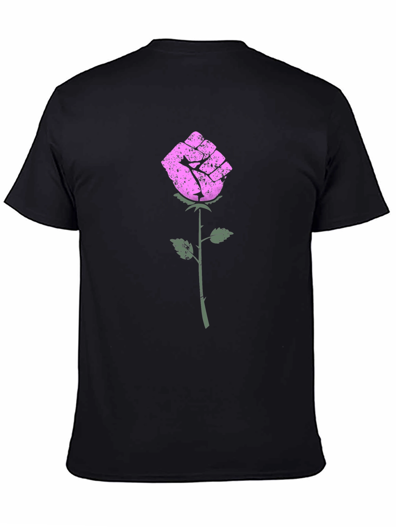 Rose Fist Tee - Power in Bloom