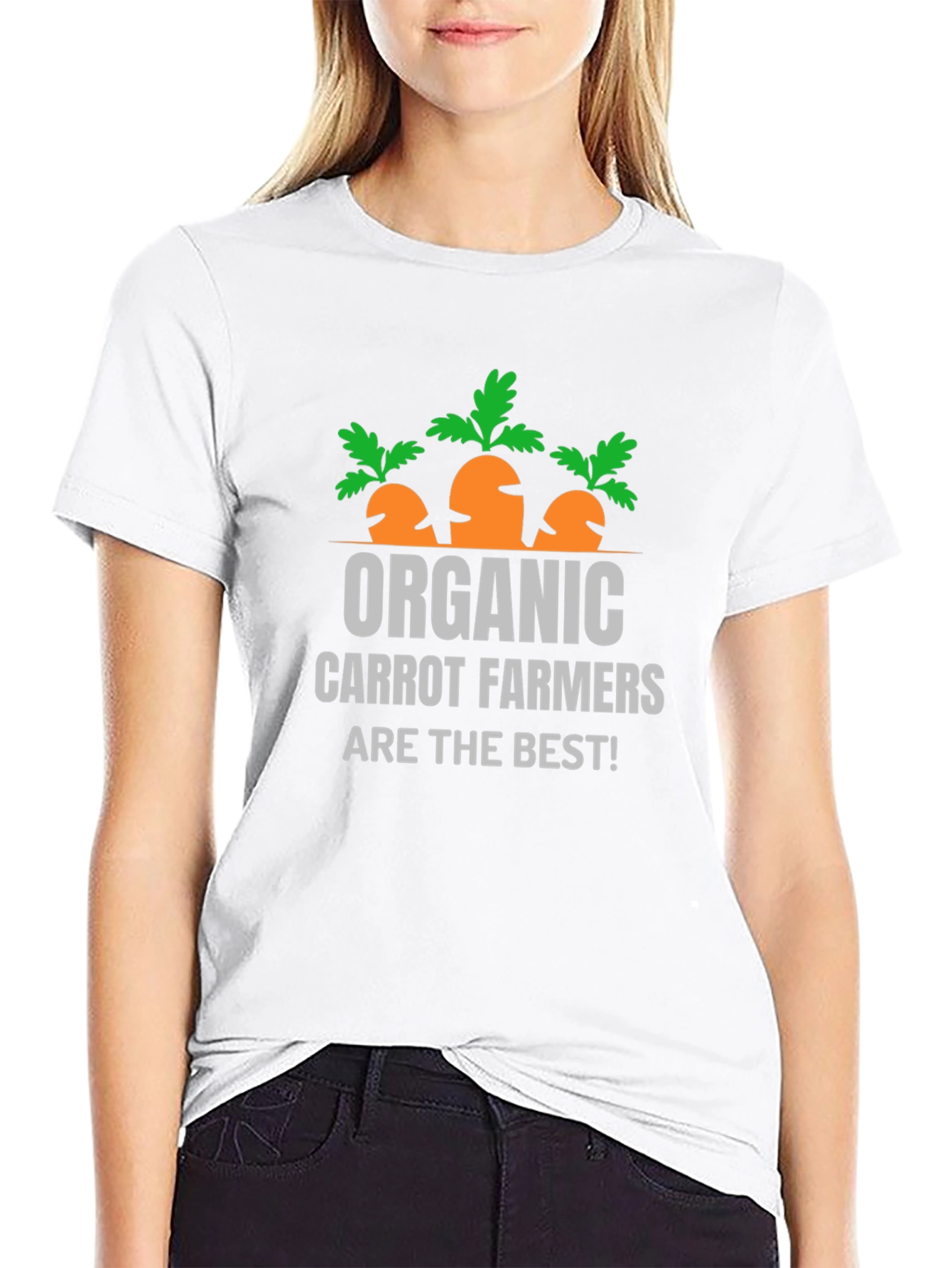 Organic Carrot Farmers T-Shirt - Black