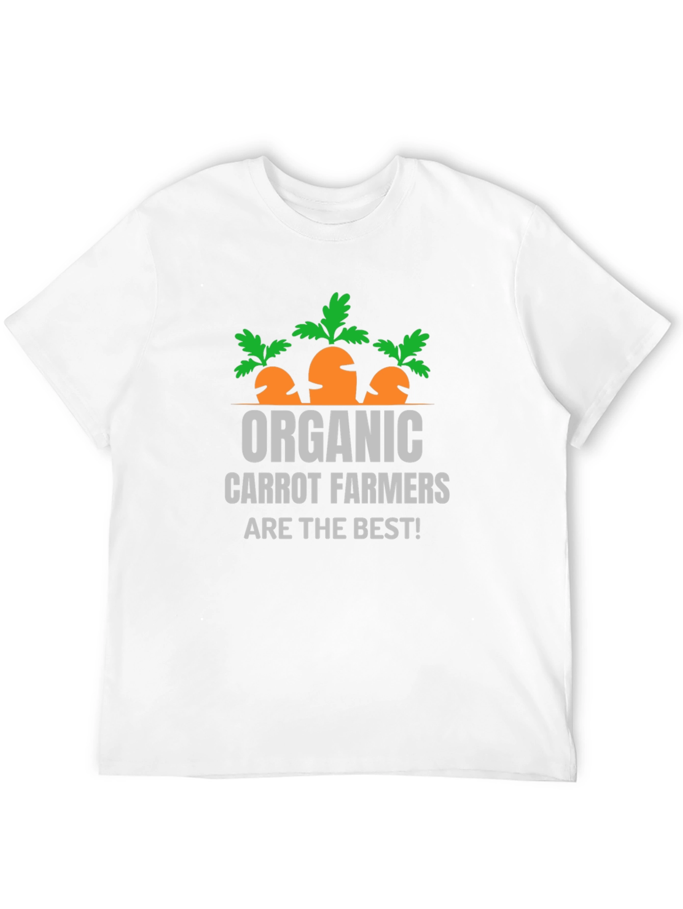 Organic Carrot Farmers T-Shirt - Black