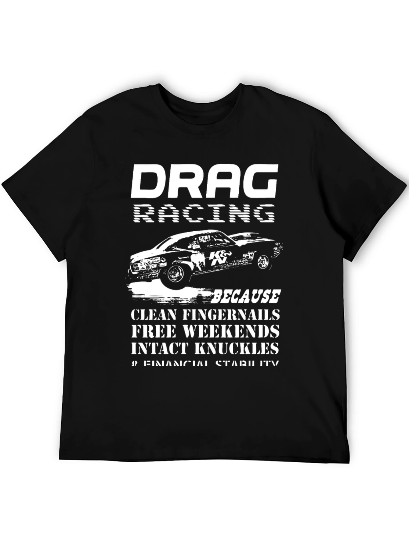 Drag Racing Graphic T-Shirt