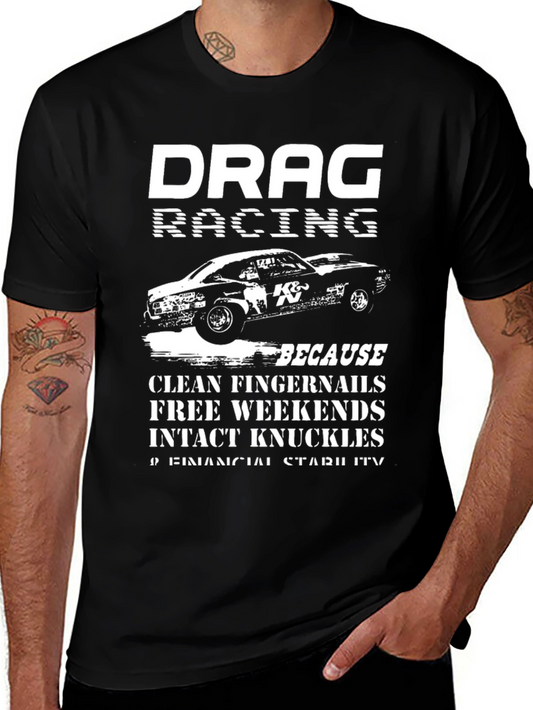 Drag Racing Graphic T-Shirt