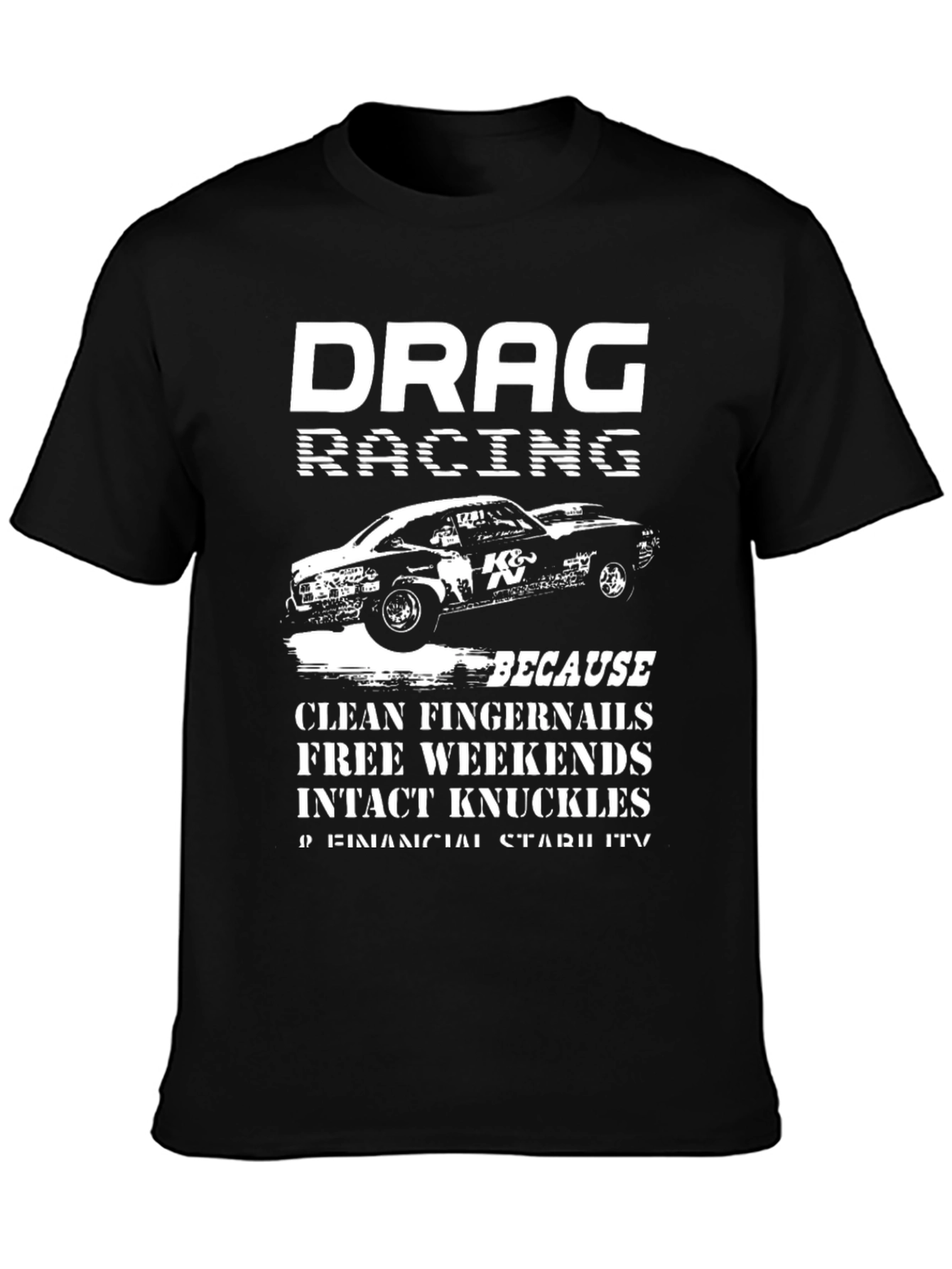 Drag Racing Graphic T-Shirt