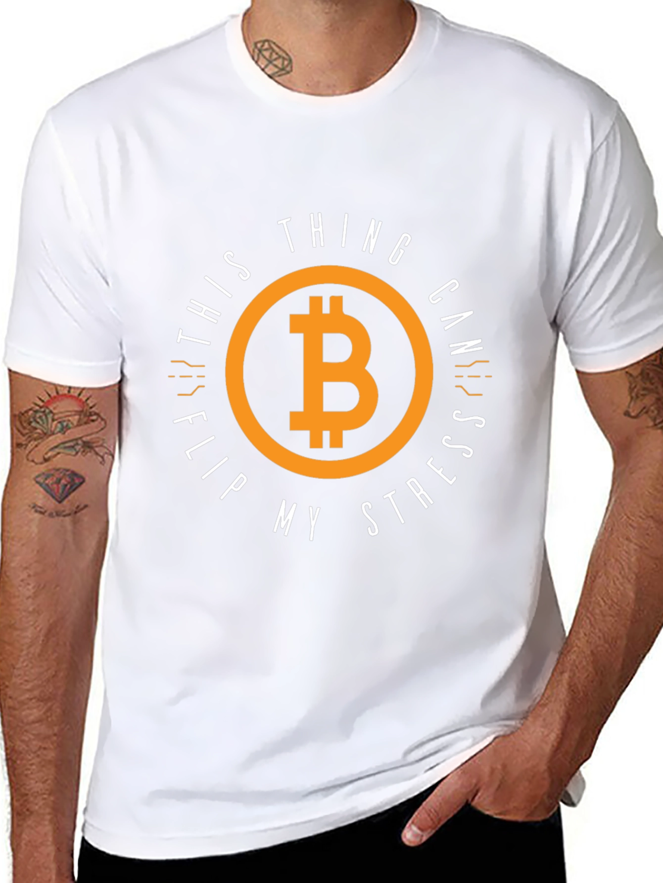Bitcoin Stress Relief T-Shirt - Crypto Tee