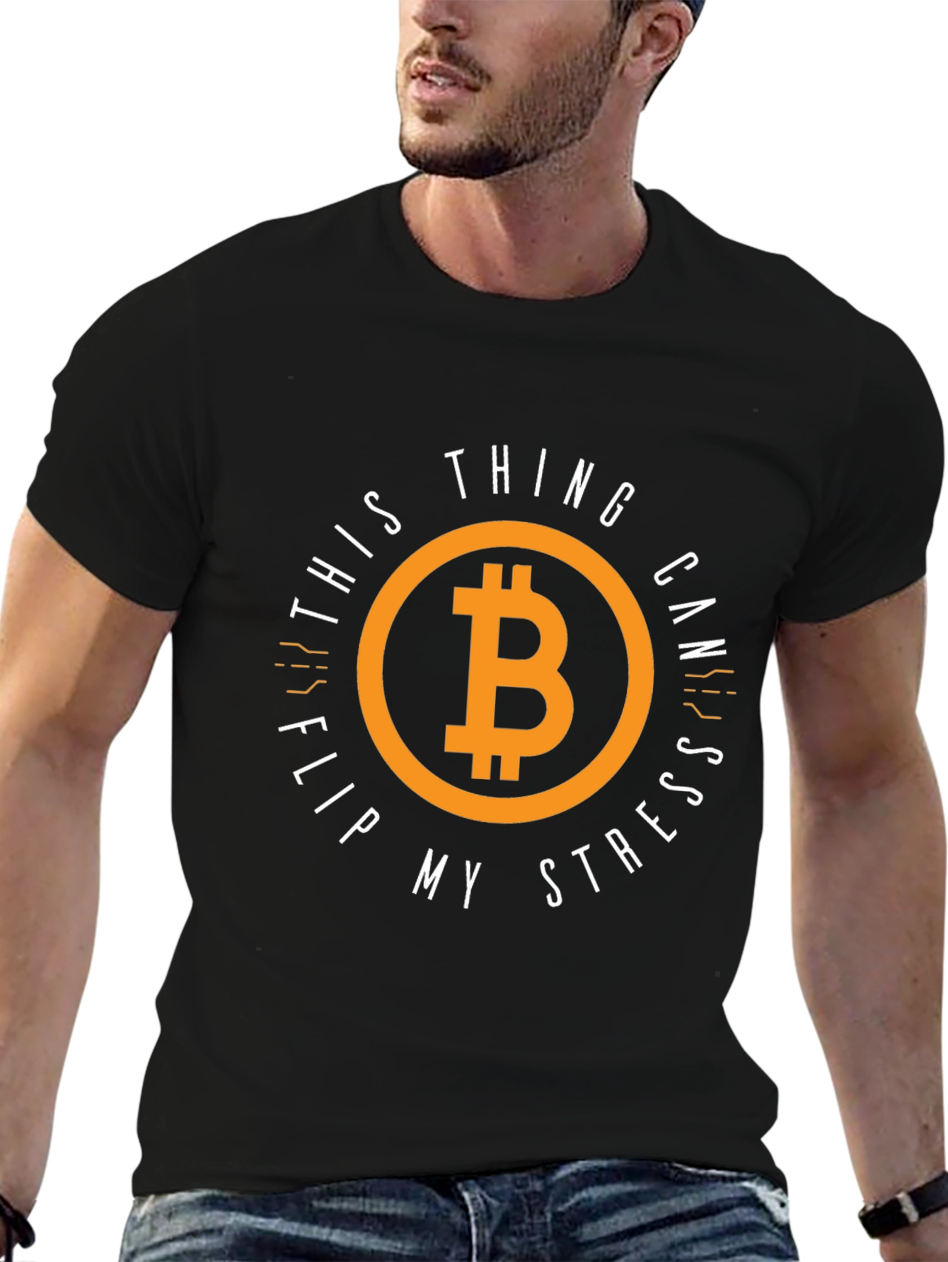 Bitcoin Stress Relief T-Shirt - Crypto Tee