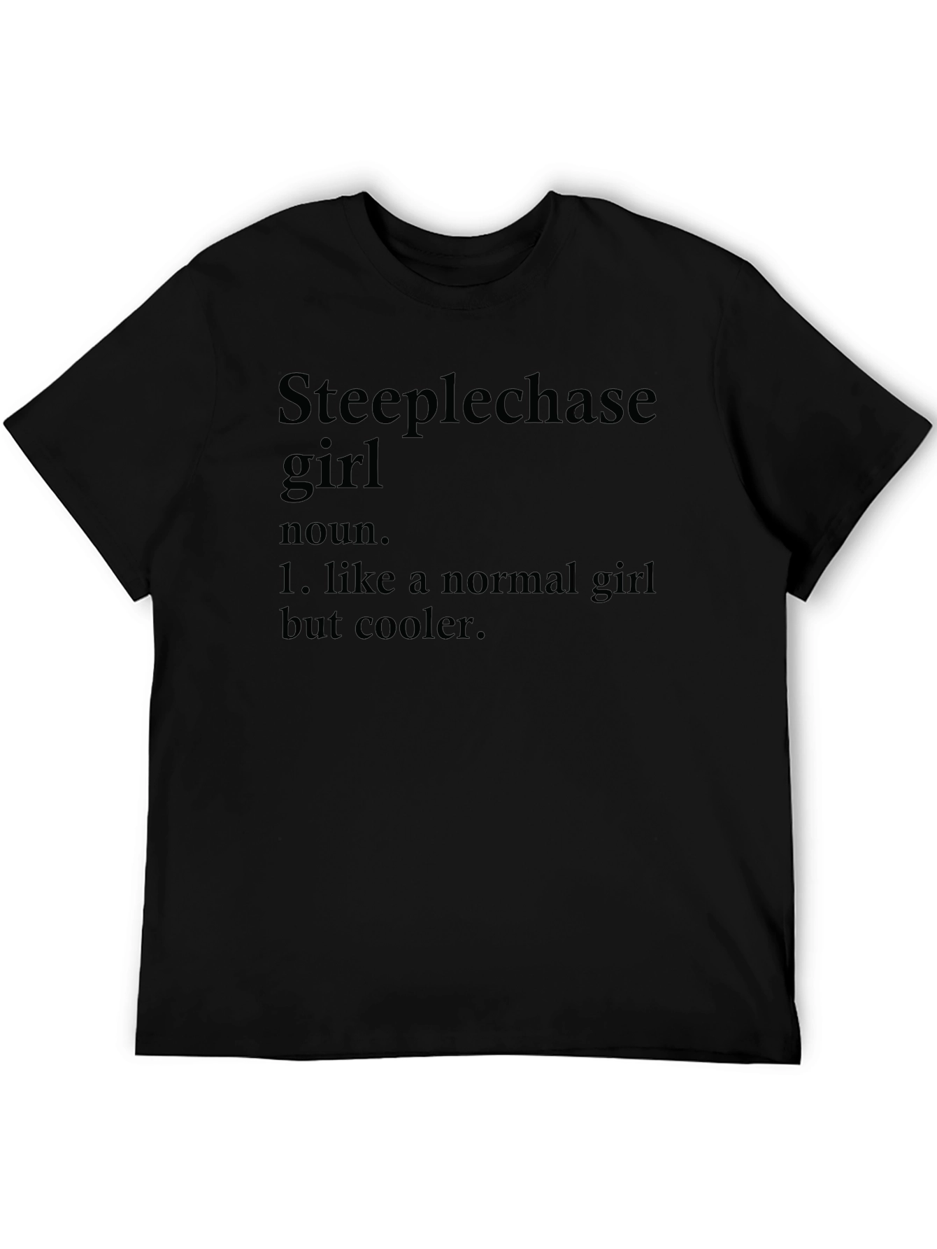 Steeplechase Girl Definition T-Shirt