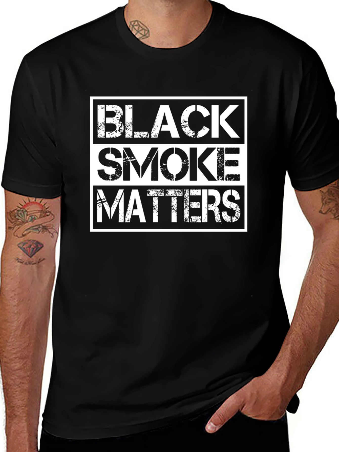 Black Smoke Matters Graphic Tee