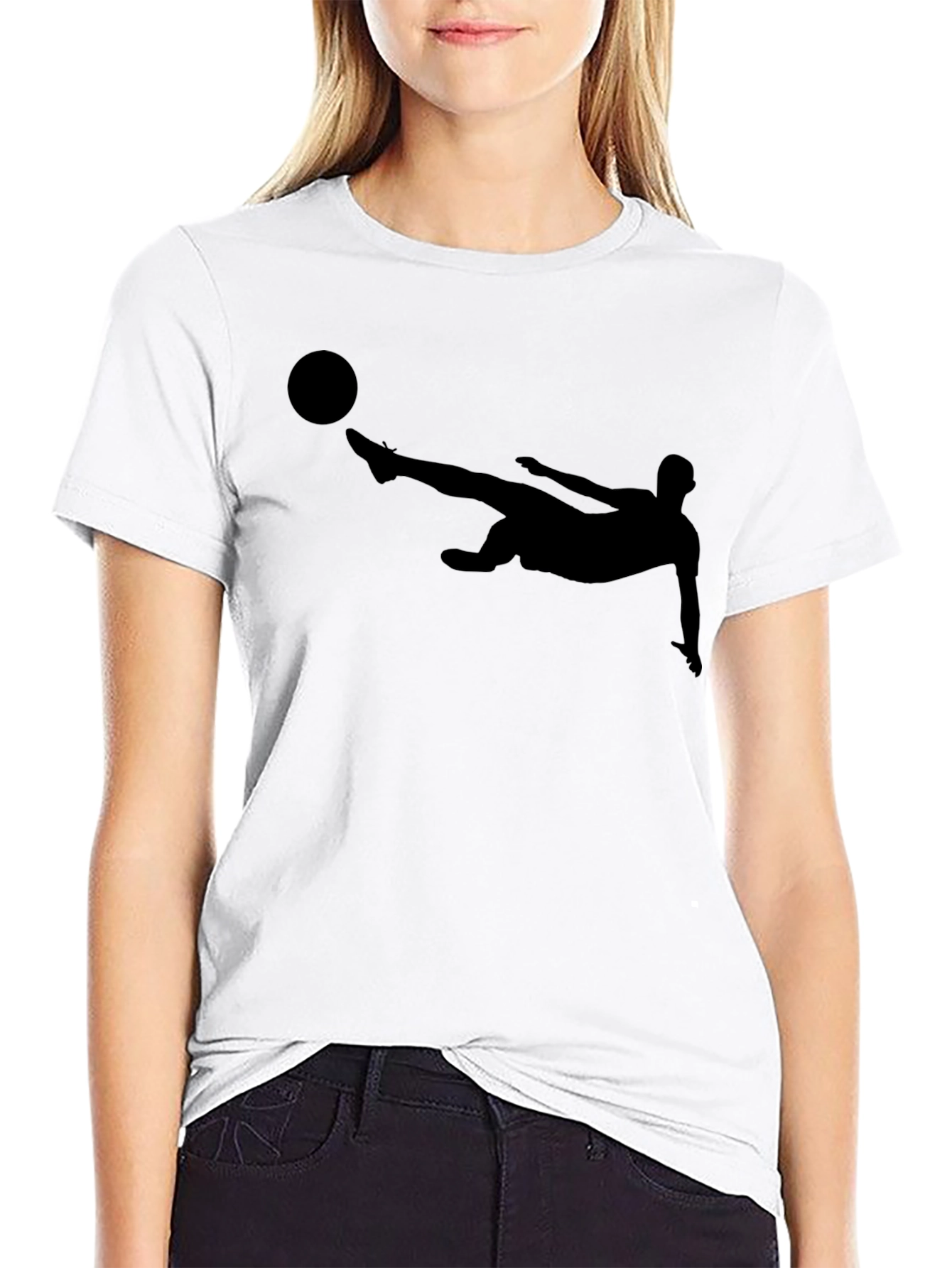 Soccer Bicycle Kick Graphic Tee