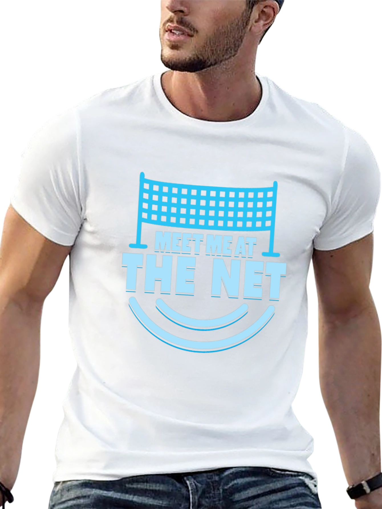 Meet Me at The Net Volleyball T-Shirt