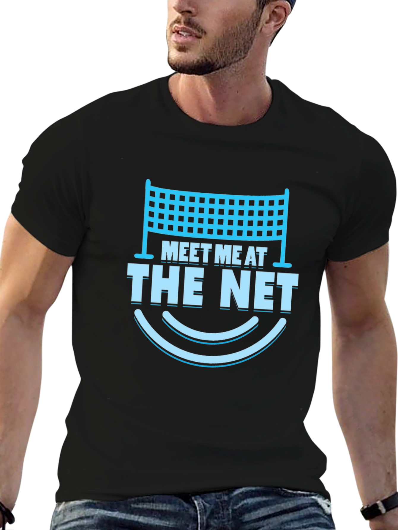 Meet Me at The Net Volleyball T-Shirt