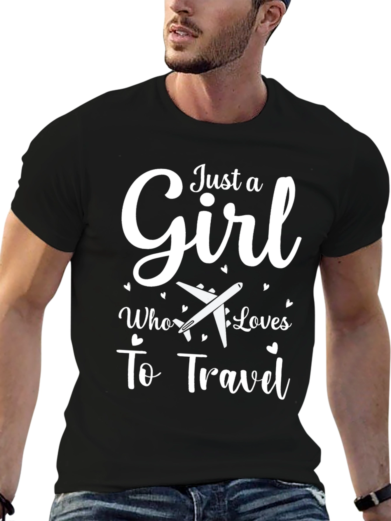Just a Girl Who Loves to Travel T-Shirt