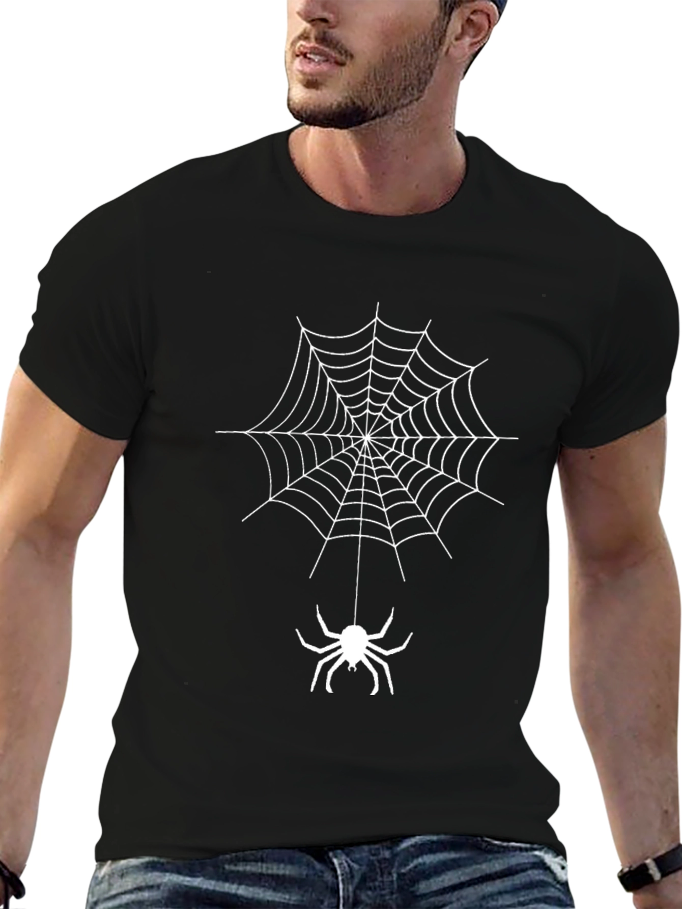 Black Spiderweb T-Shirt